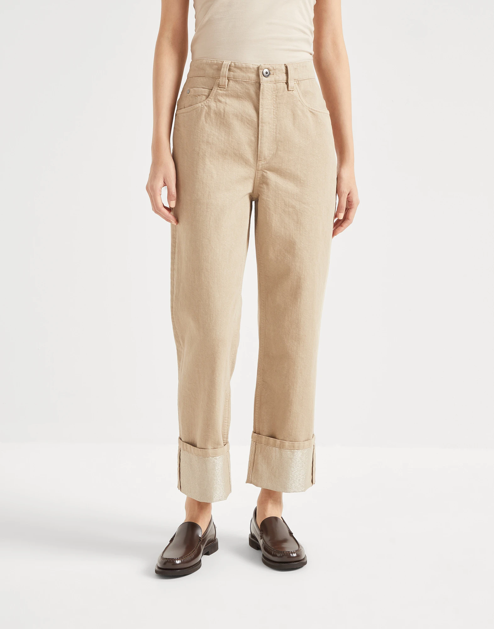 Cropped trousers