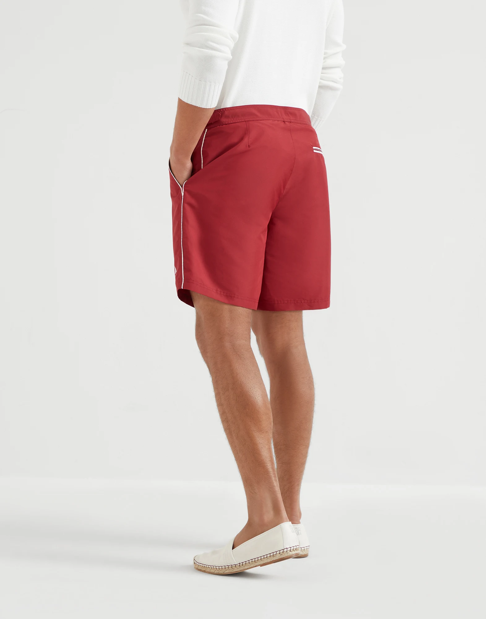 Nylon swim shorts