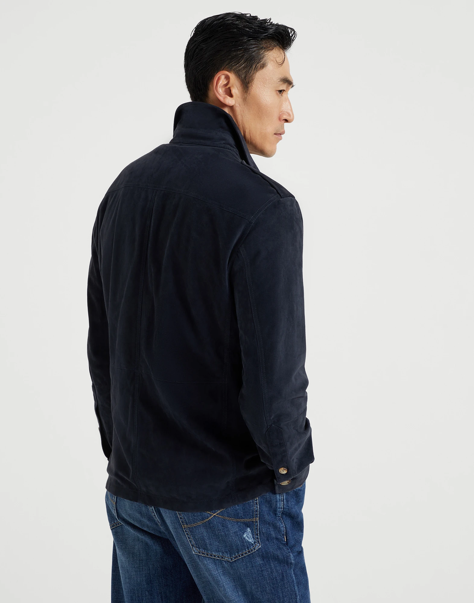 Unlined safari jacket