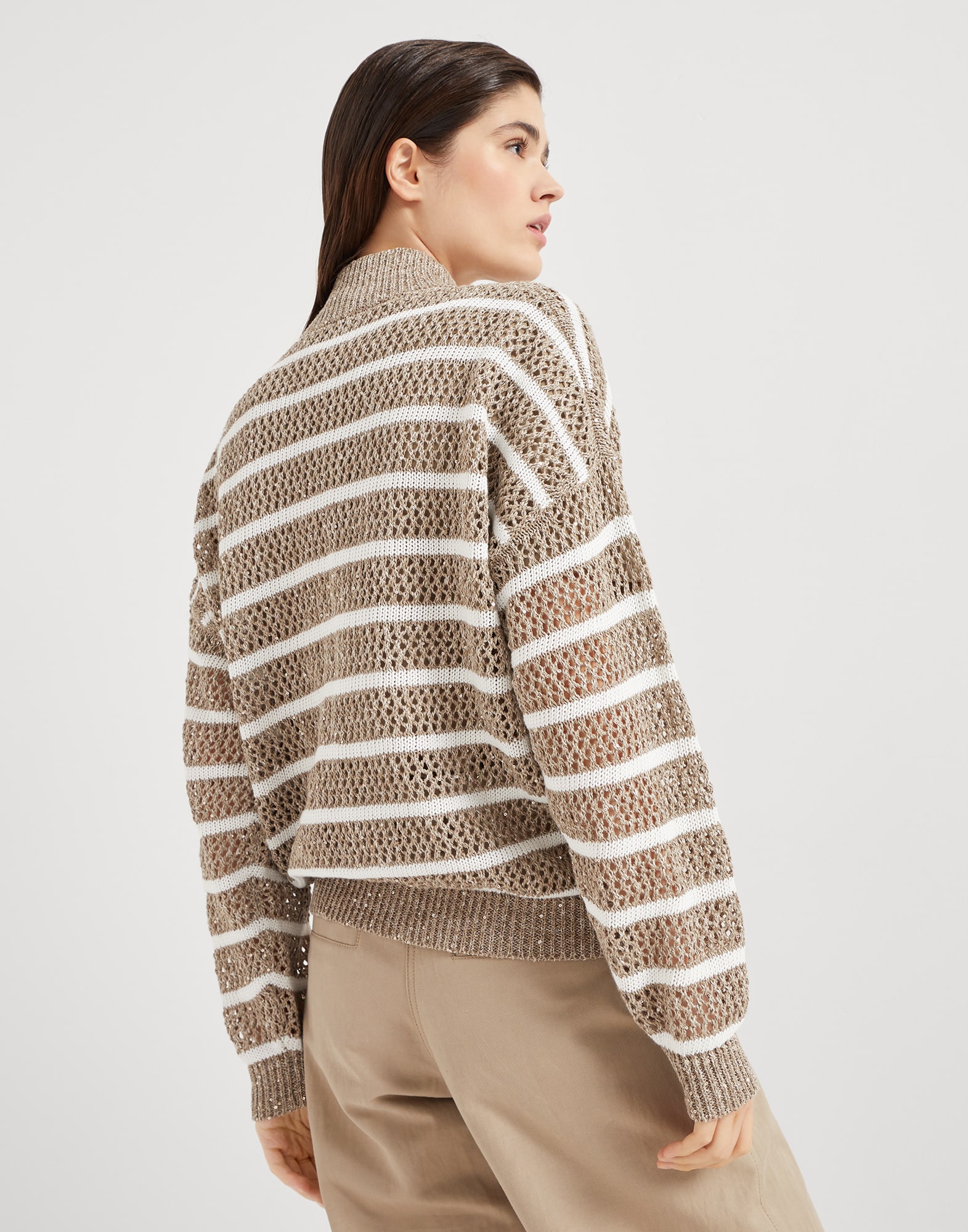 Dazzling Net cardigan