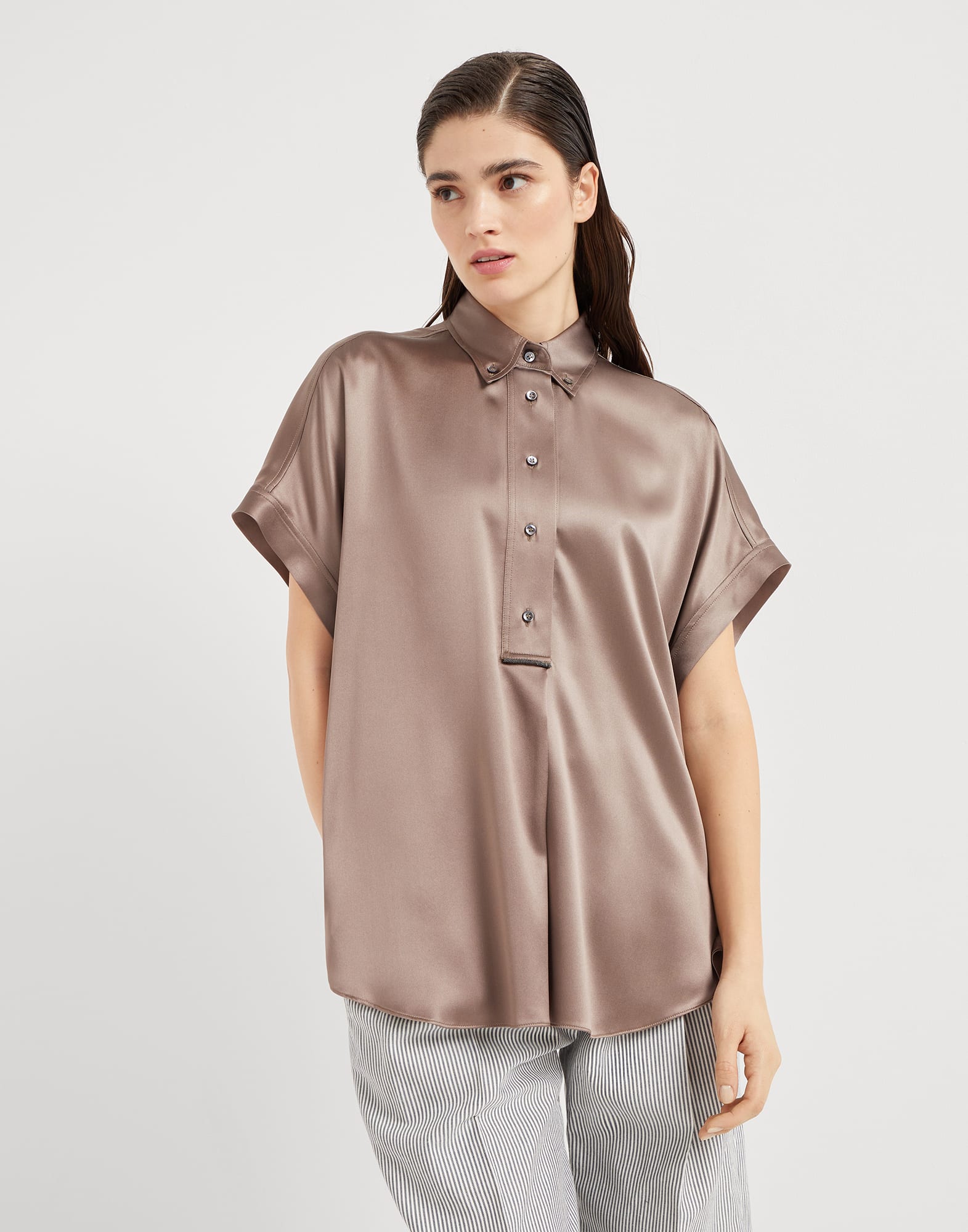 Satin shirt