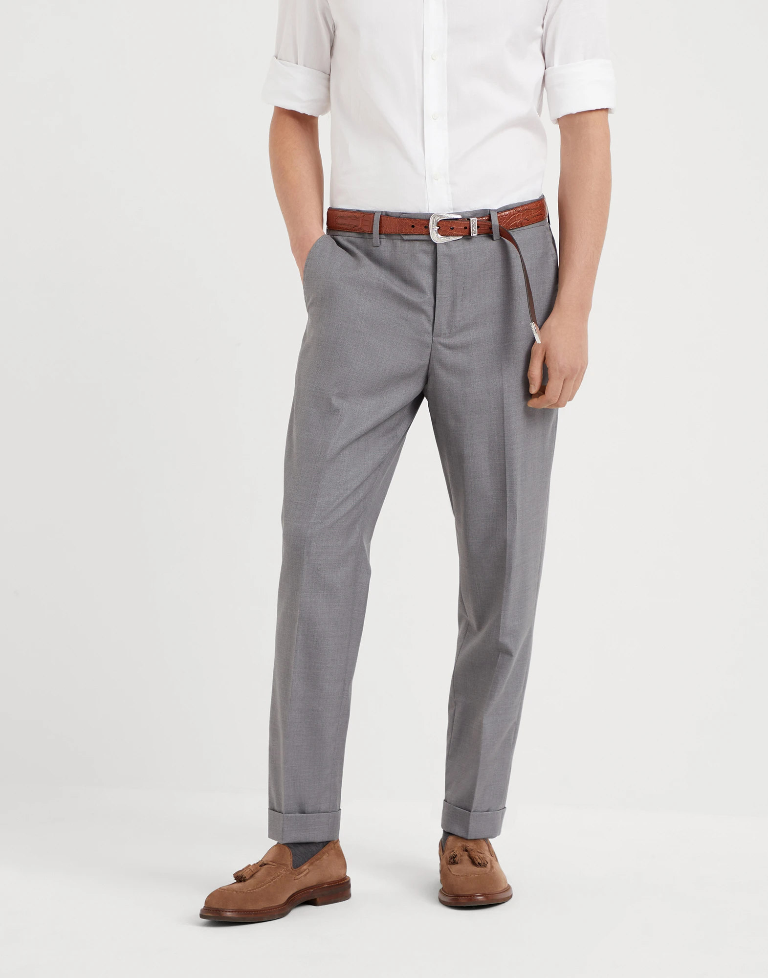 Formal fit trousers
