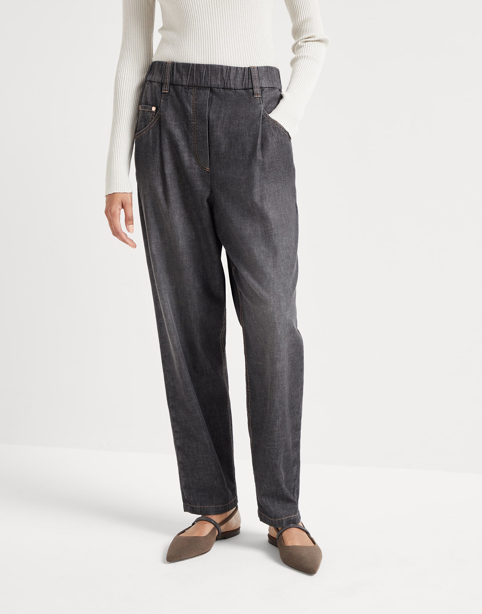 Five-pocket trousers