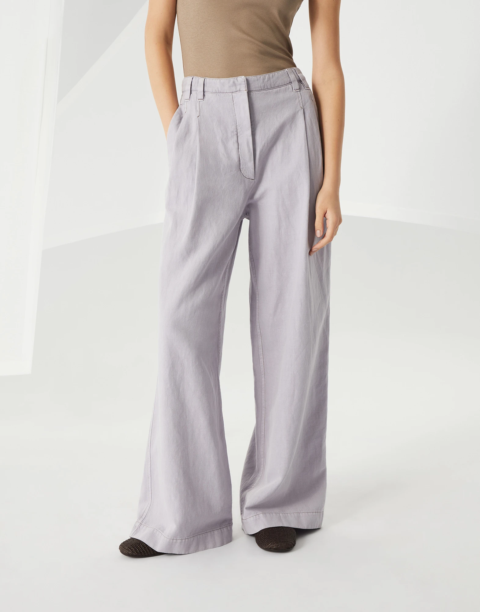 Wide Smart trousers