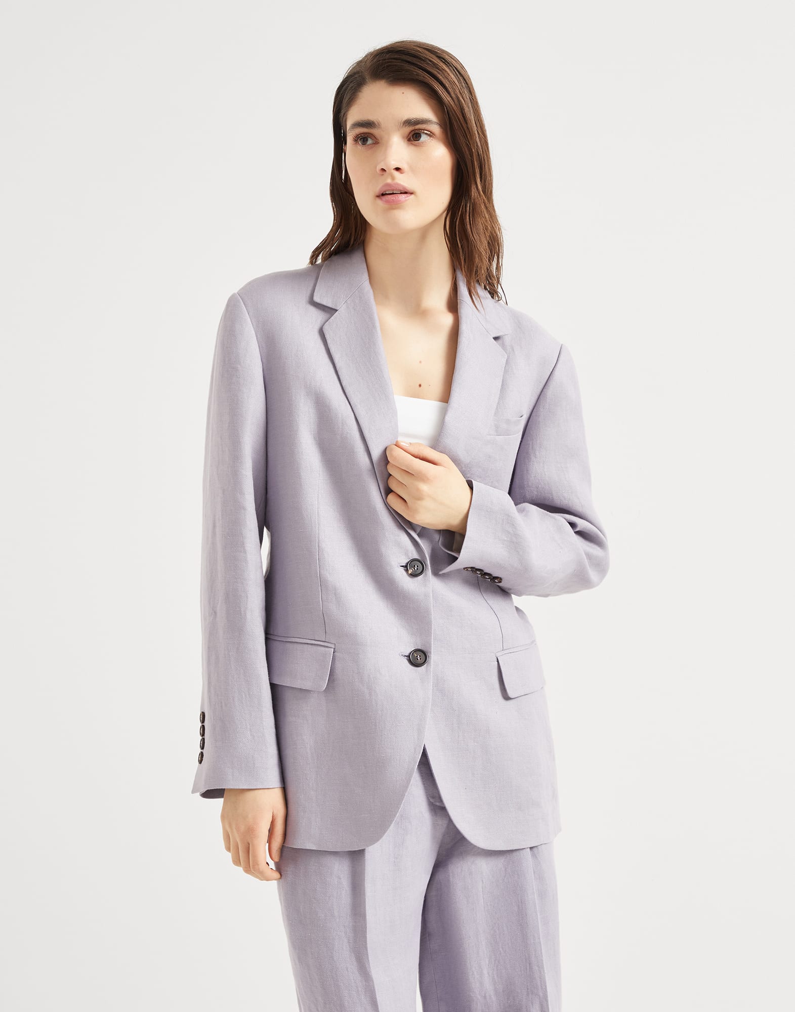 Gabardine blazer
