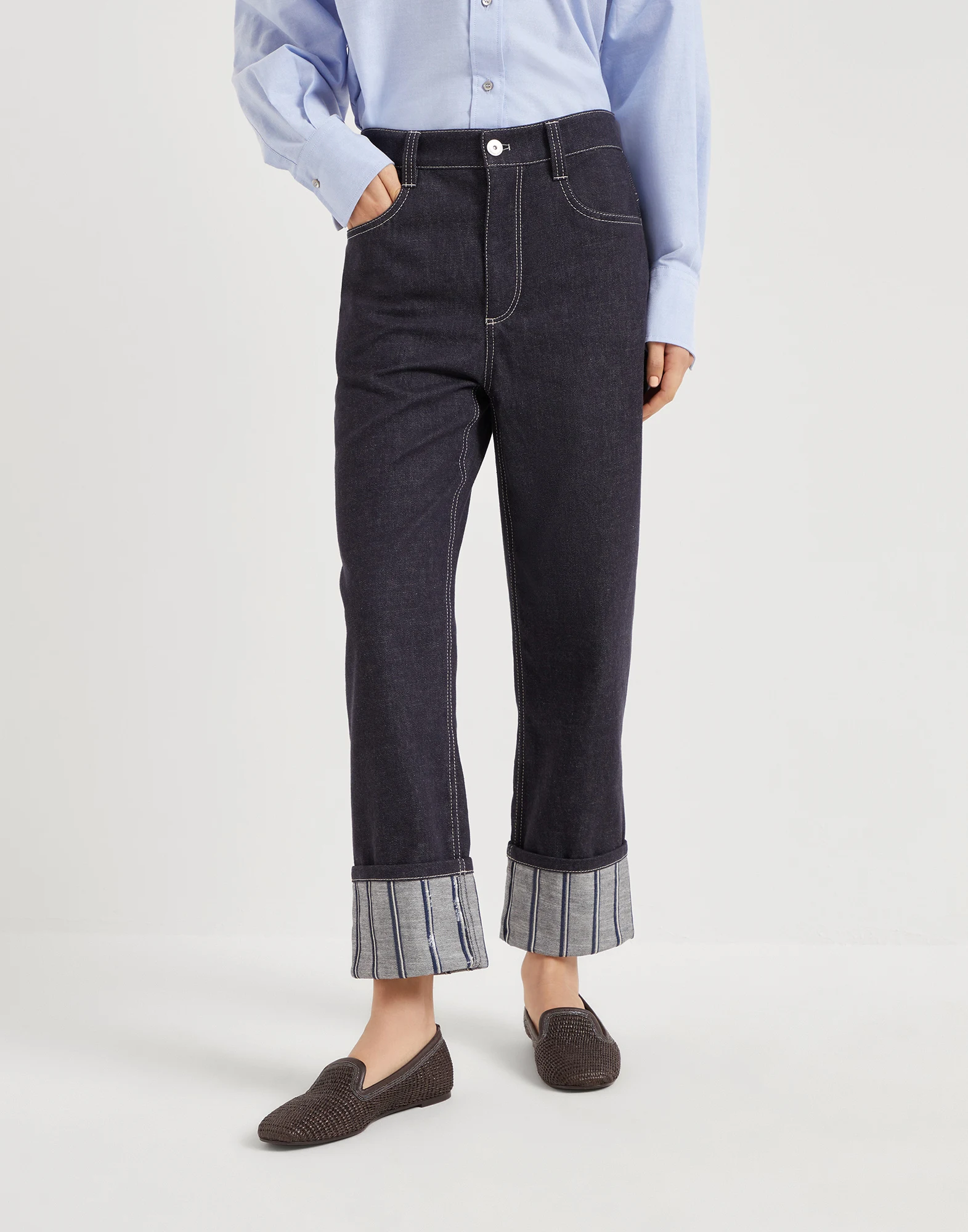 Dazzling Embroidery trousers