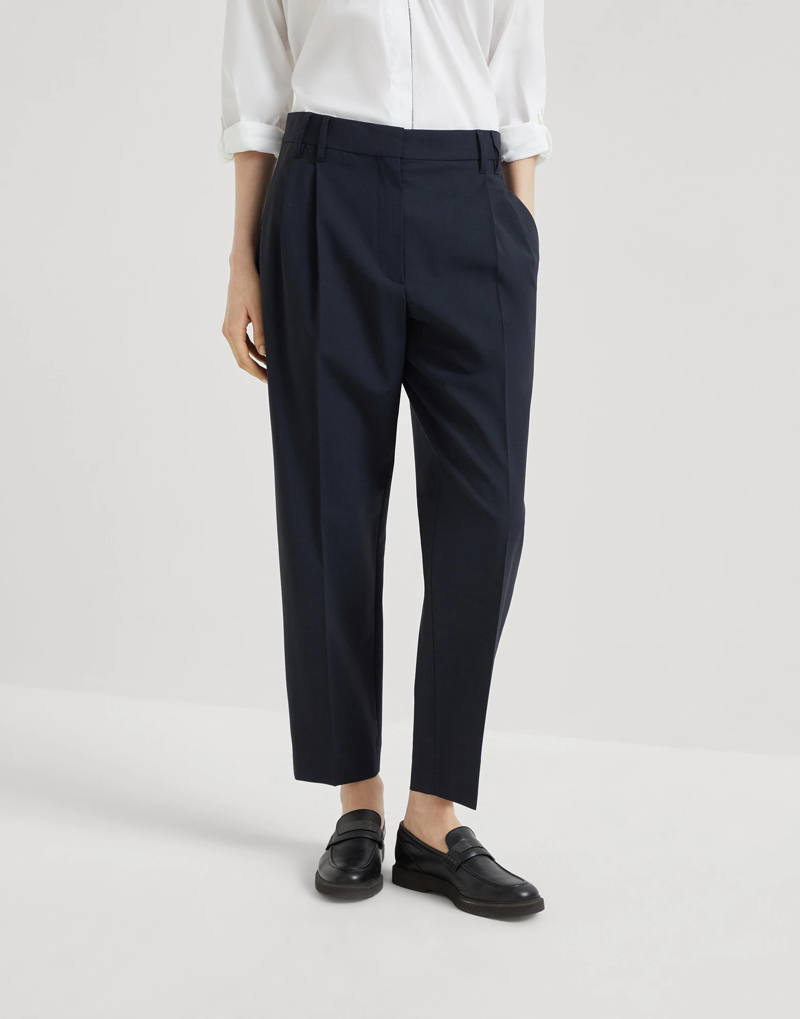 Slouchy trousers