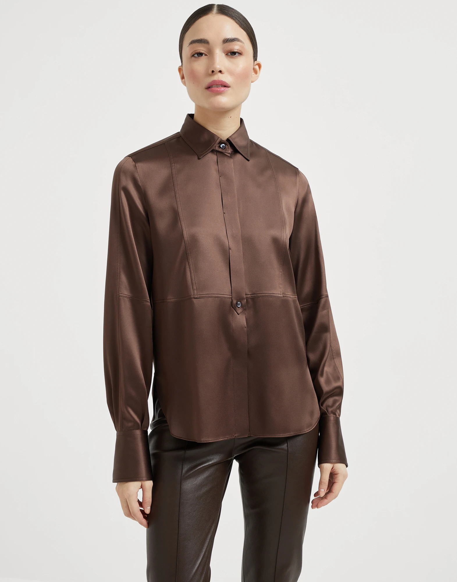 Satin shirt