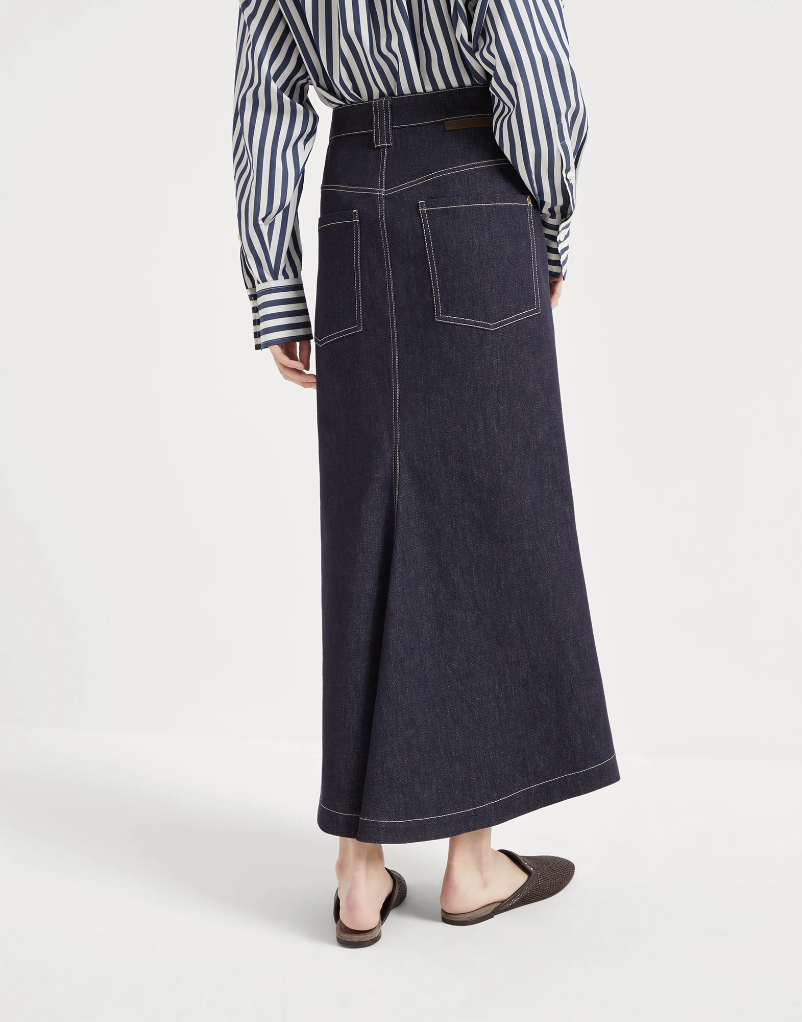 Five-pocket skirt
