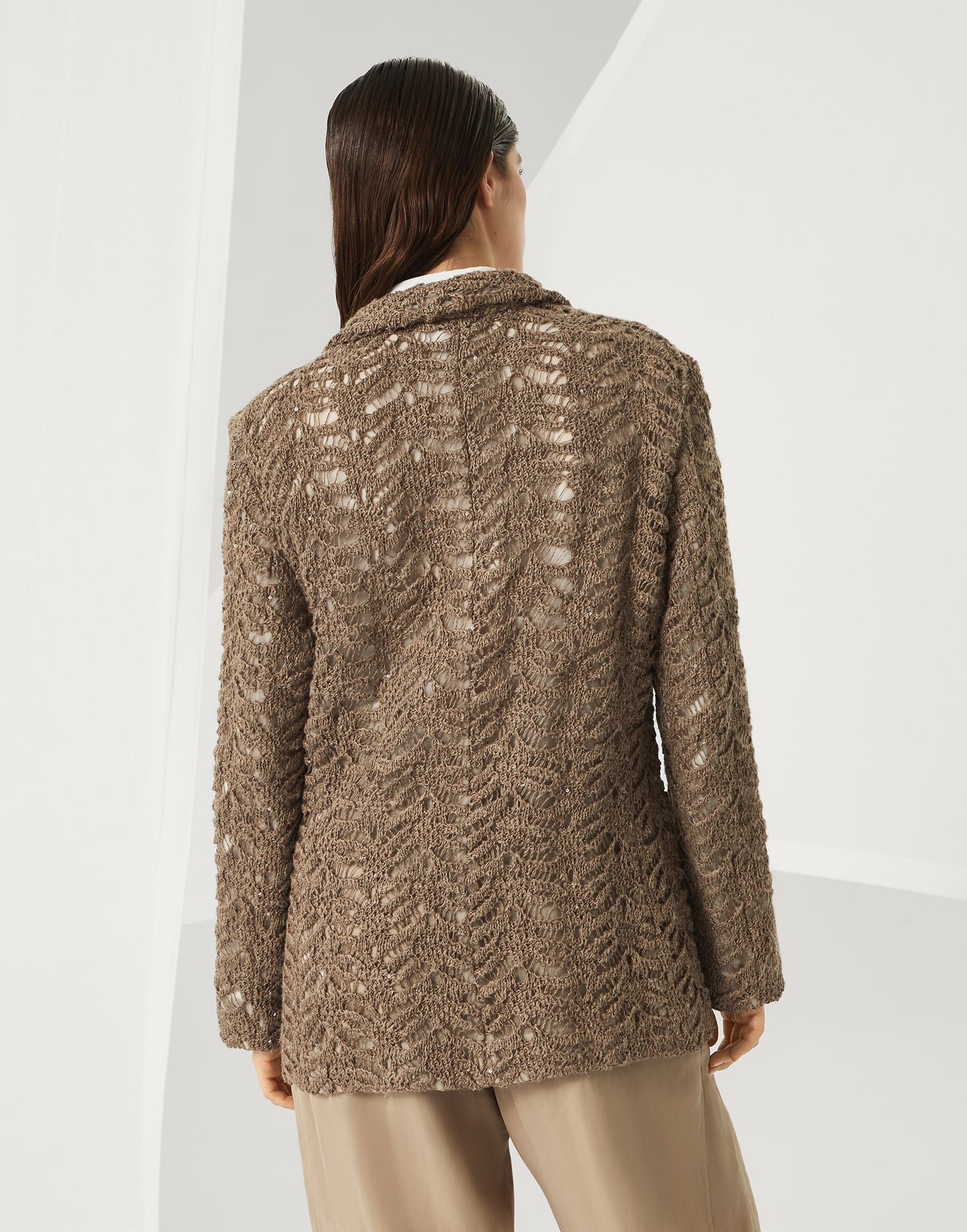 Foliage Lace blazer