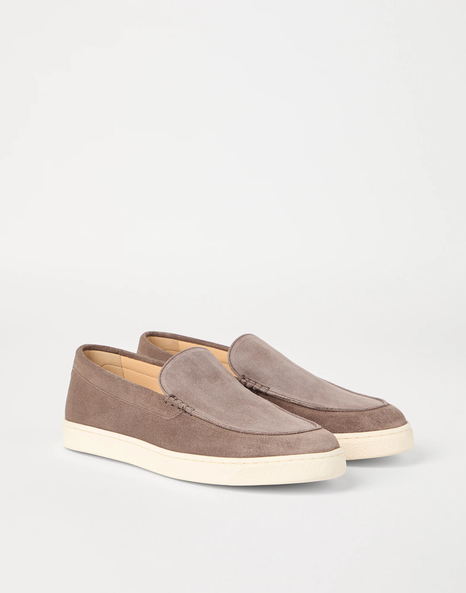 Suede loafers
