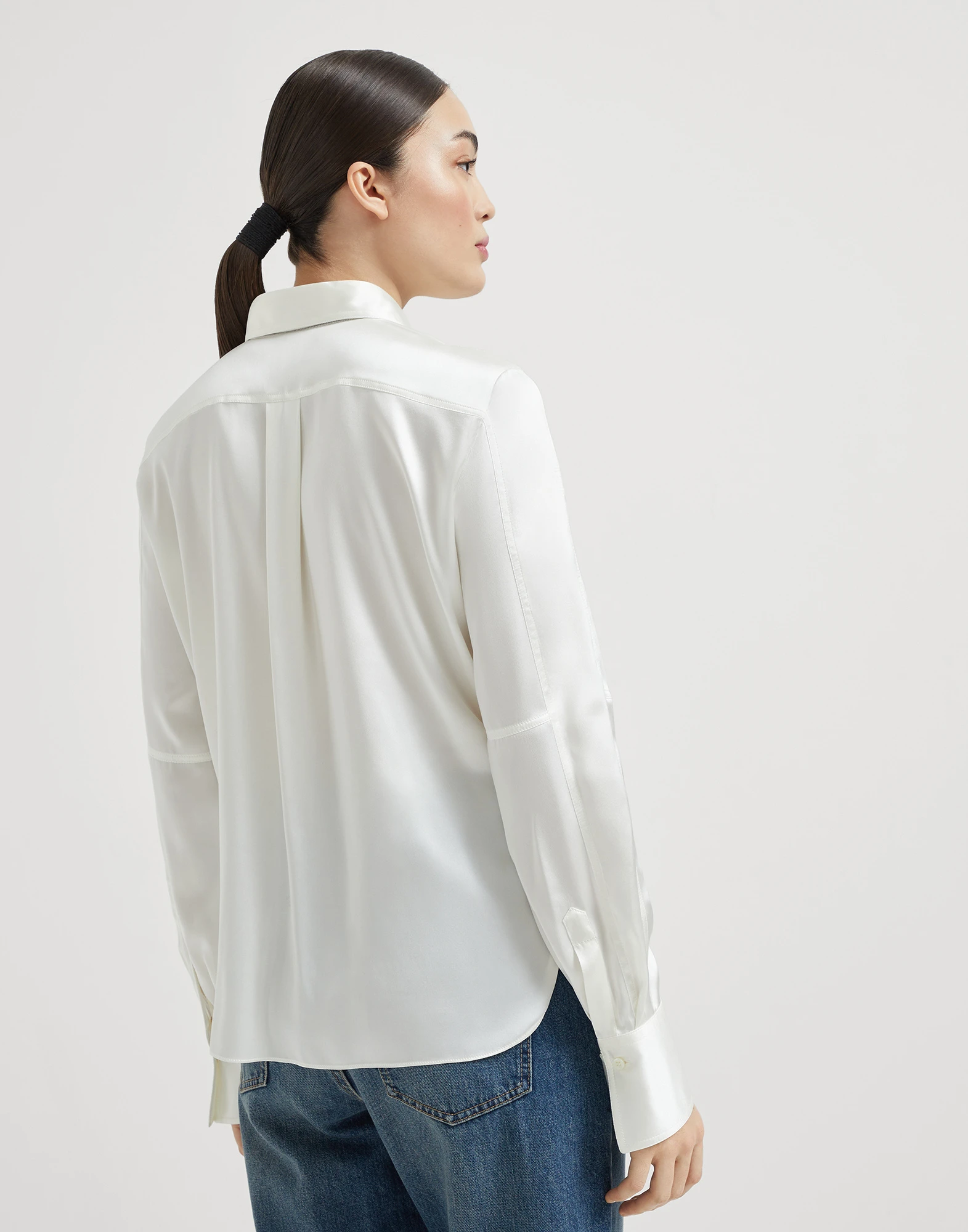 Satin shirt