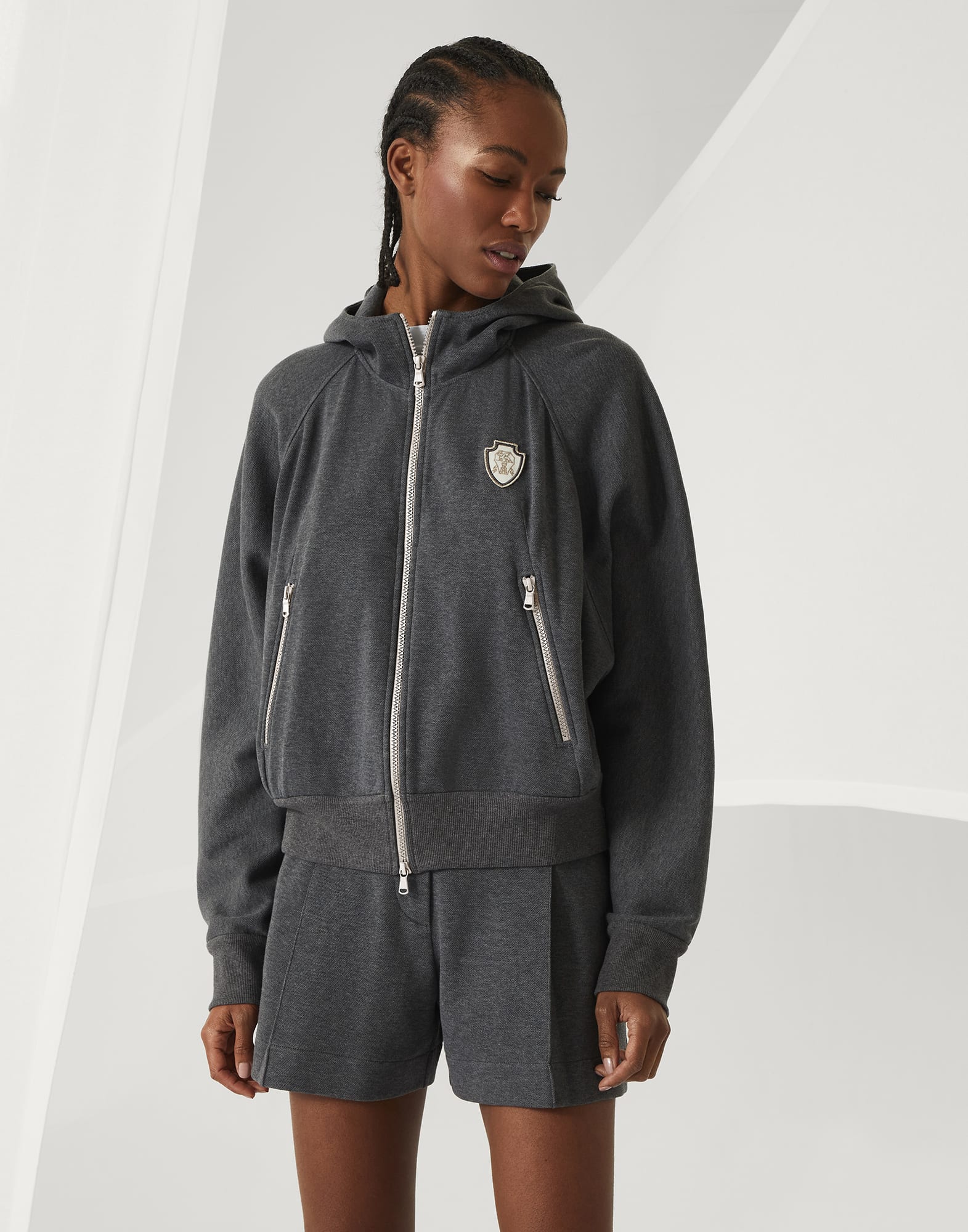 Pique Sweatshirt with logo