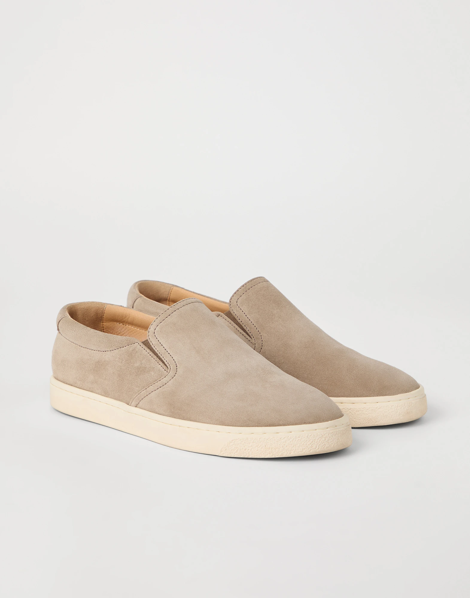 Suede slip-on