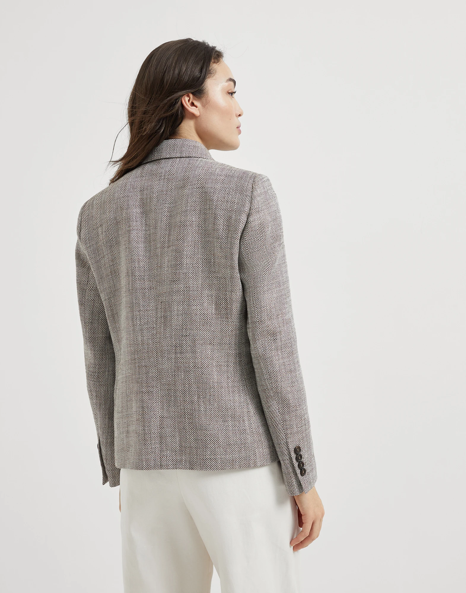 Chevron blazer