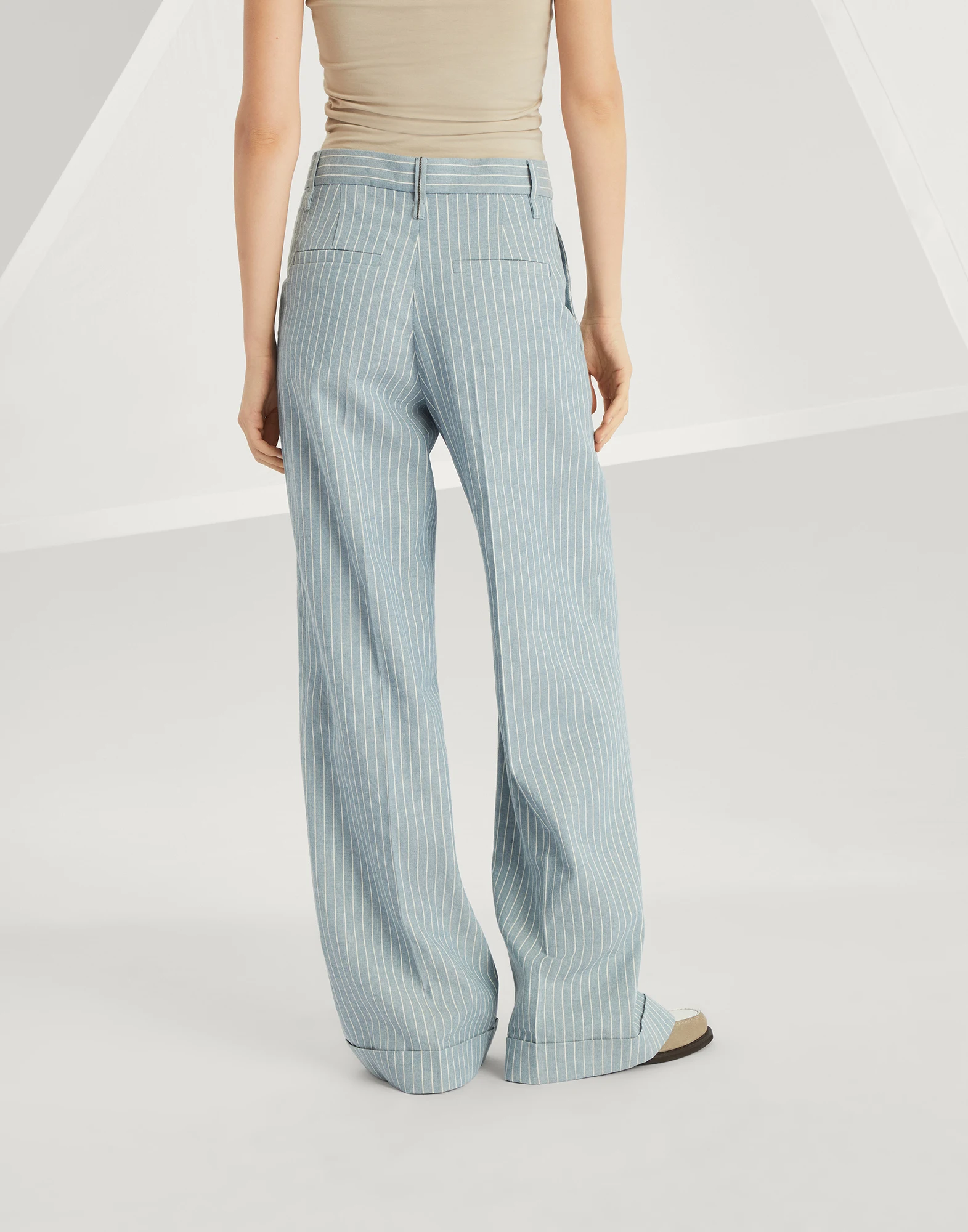 Loose Flared Trousers