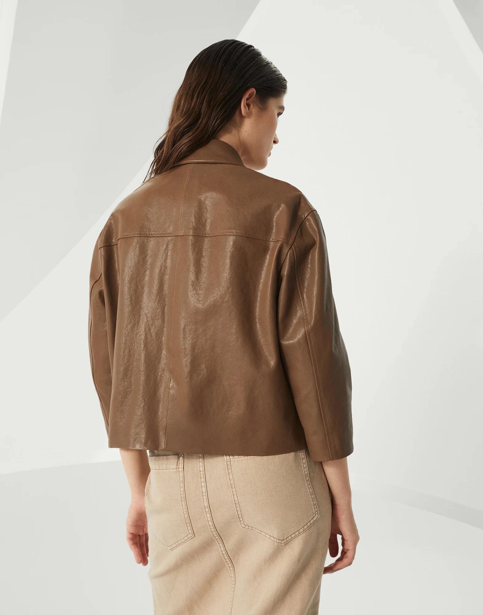 Leather outerwear