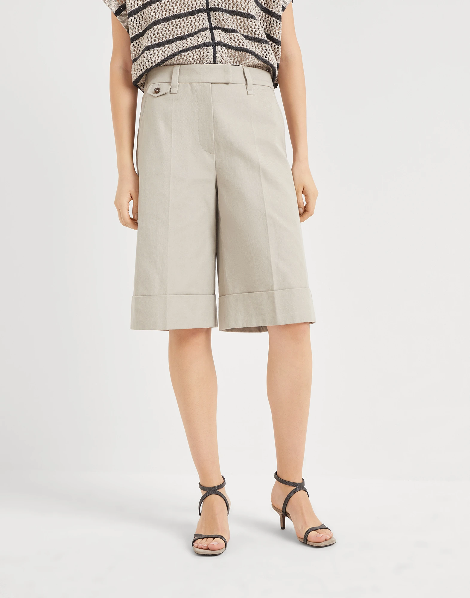 Sartorial Long Bermuda shorts