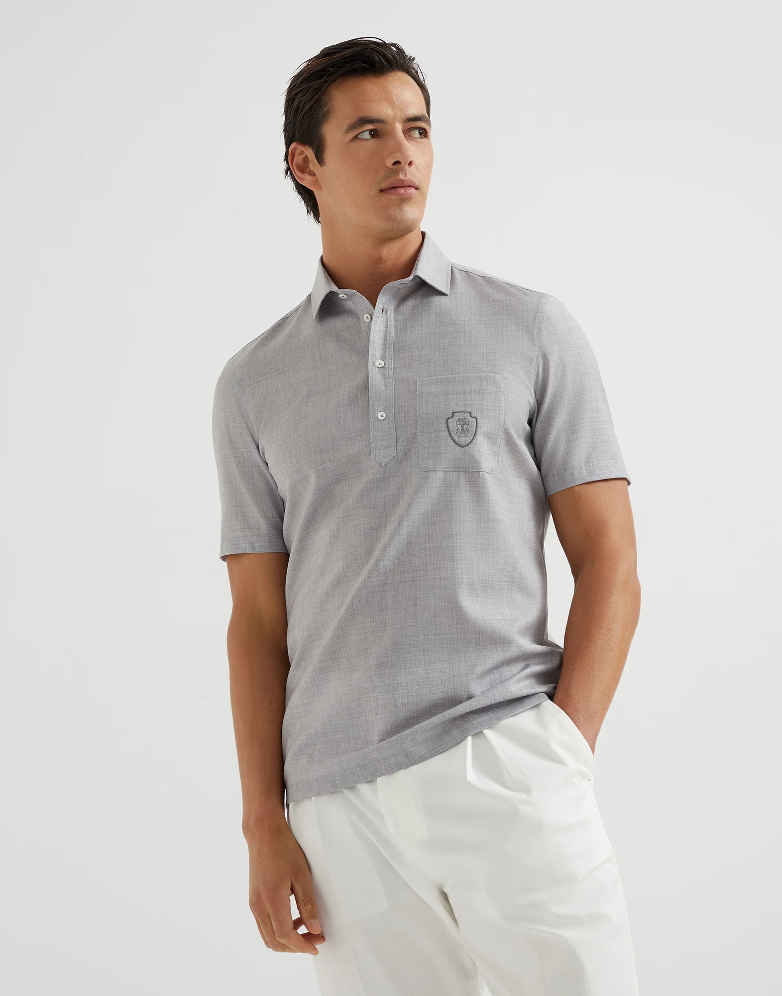 Poplin polo