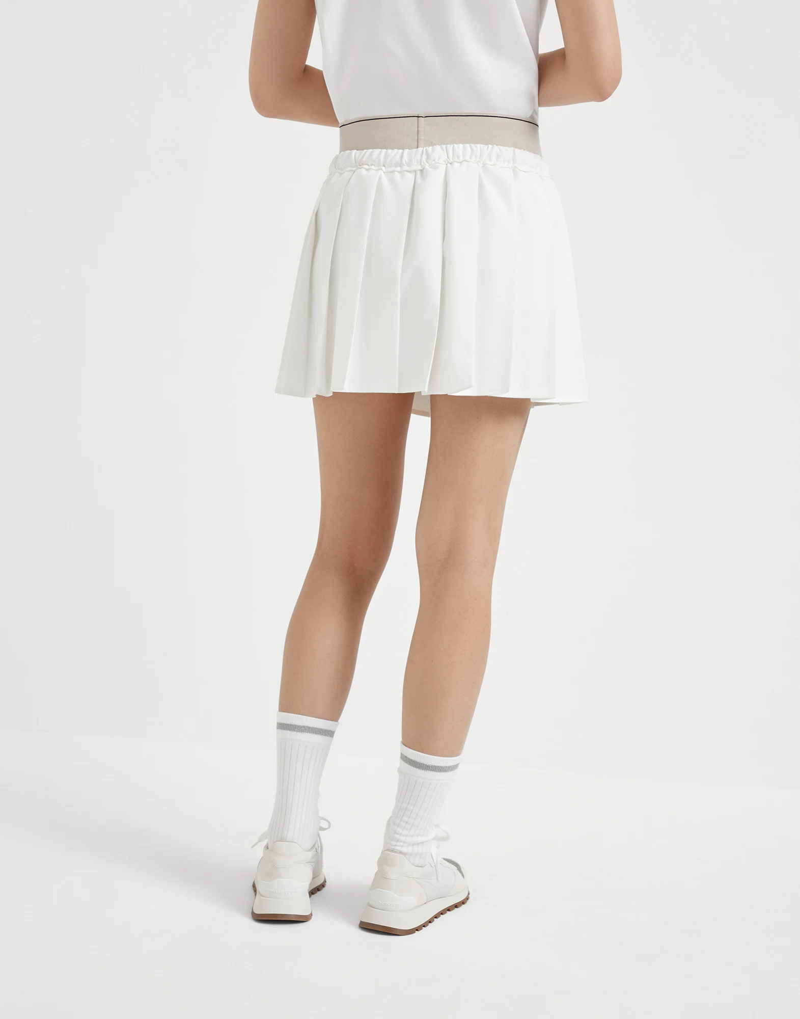 Miniskirt with Tennis Logo