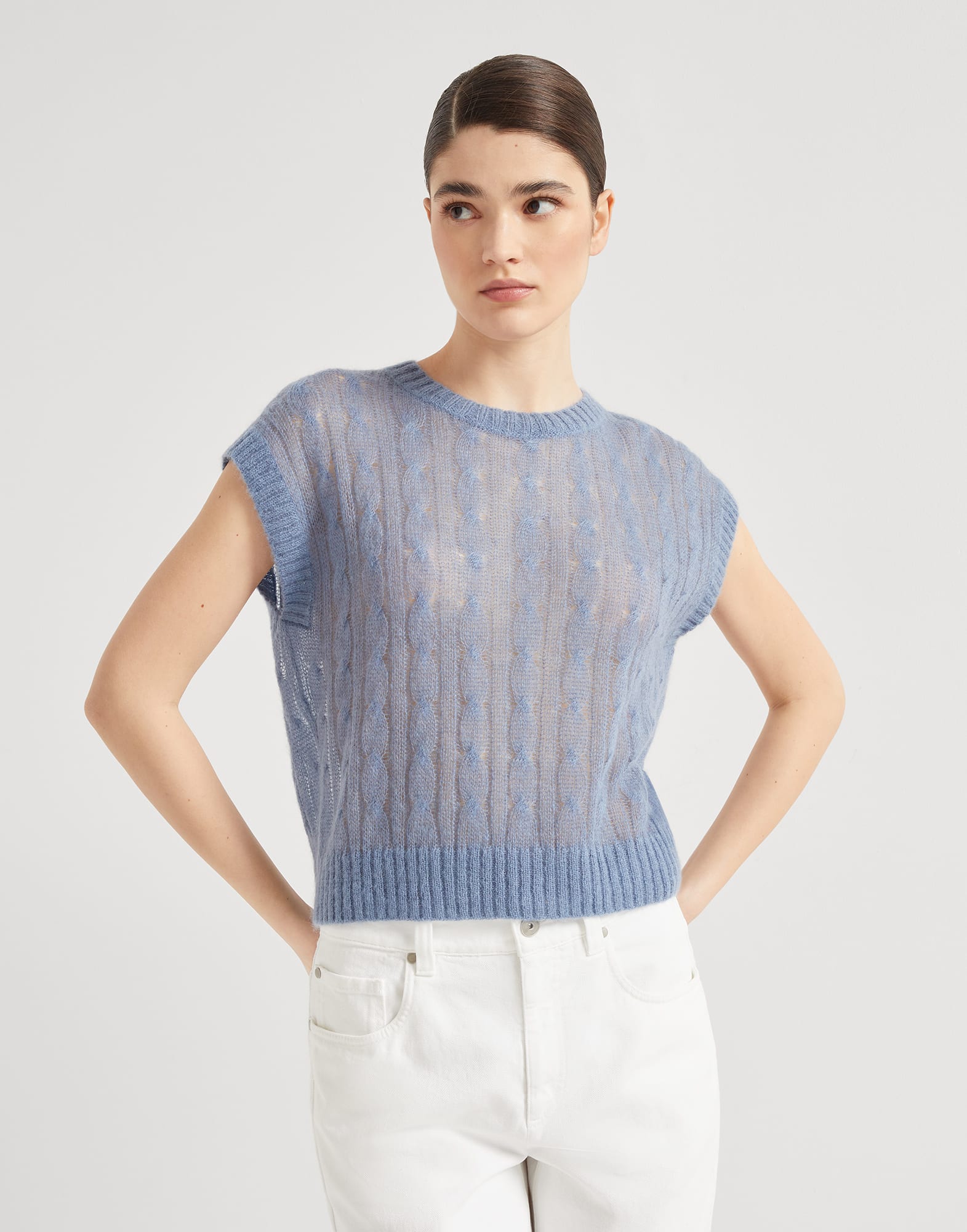 Knit T-shirt