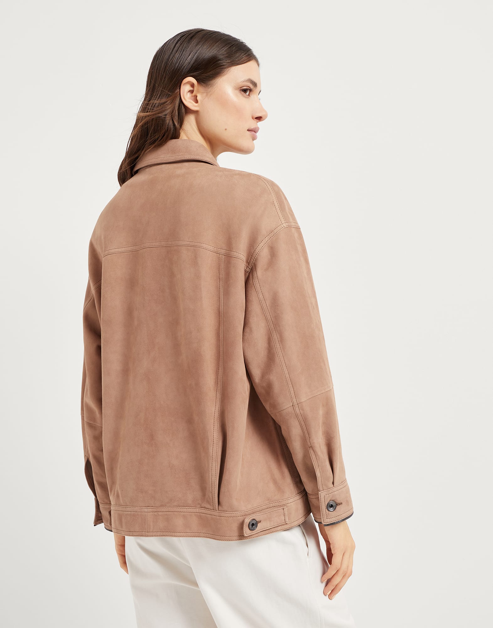 Couture suede jacket