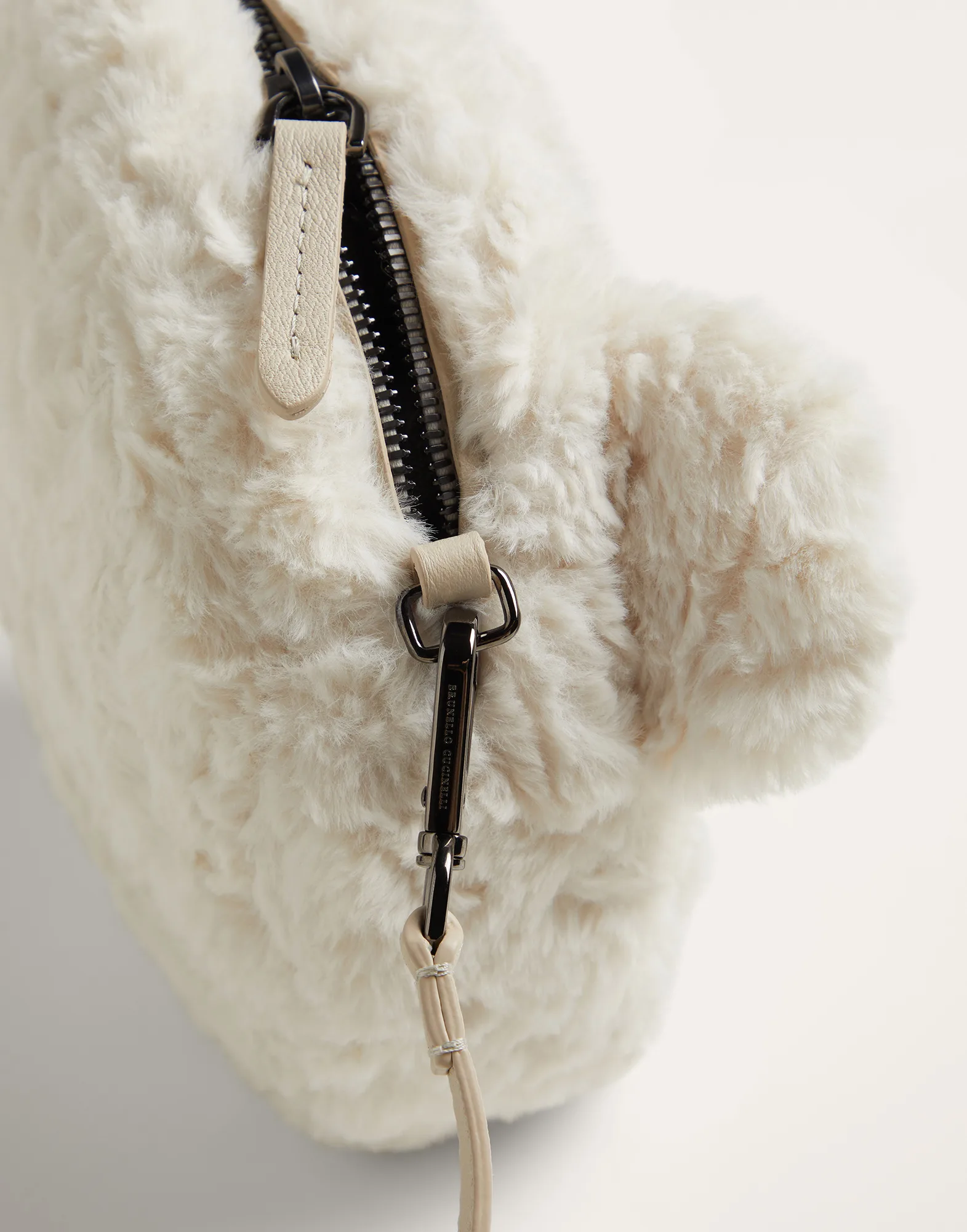 Plush bear bag