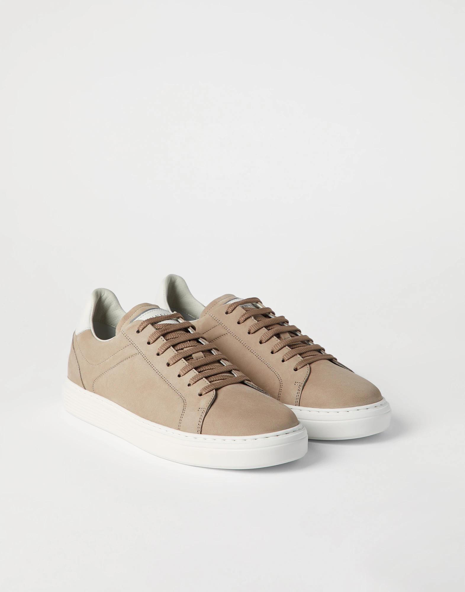Nubuck calfskin sneakers