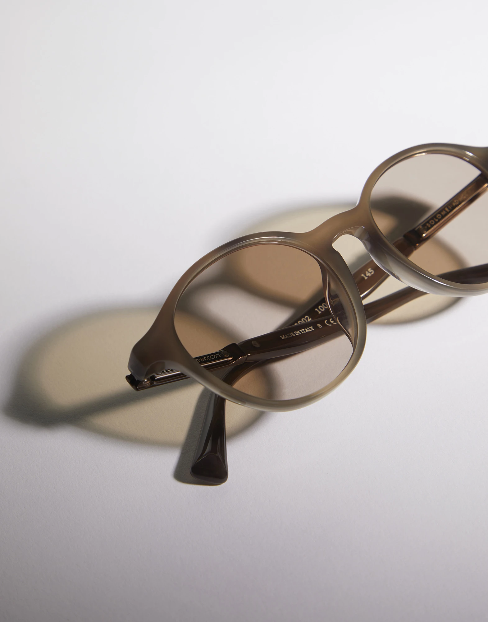 Sartorial Sunset acetate glasses