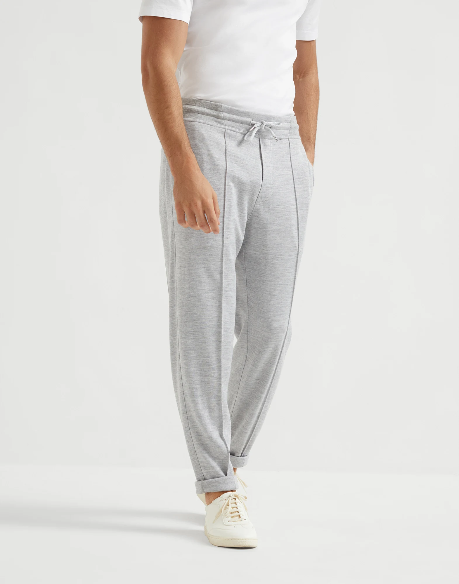 French terry trousers