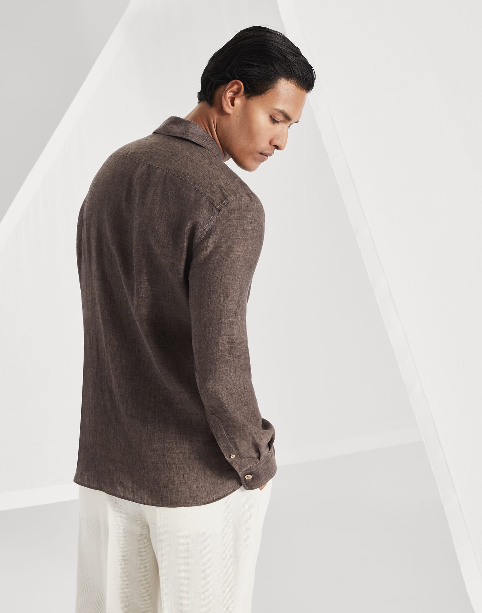 Shirt with chest pocket