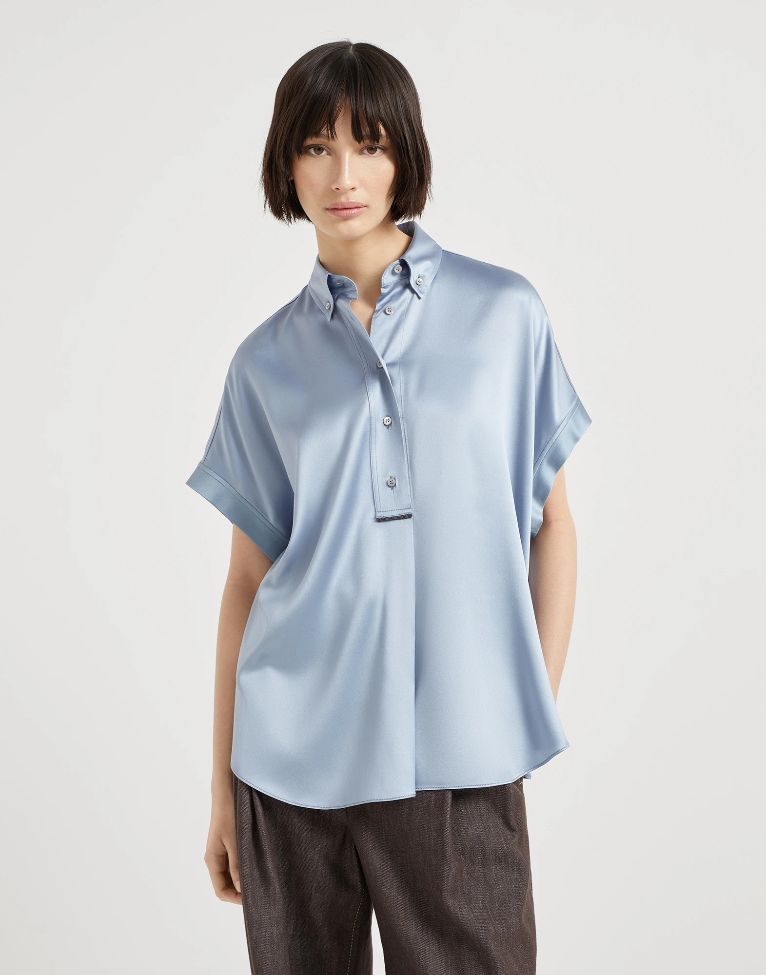 Satin shirt