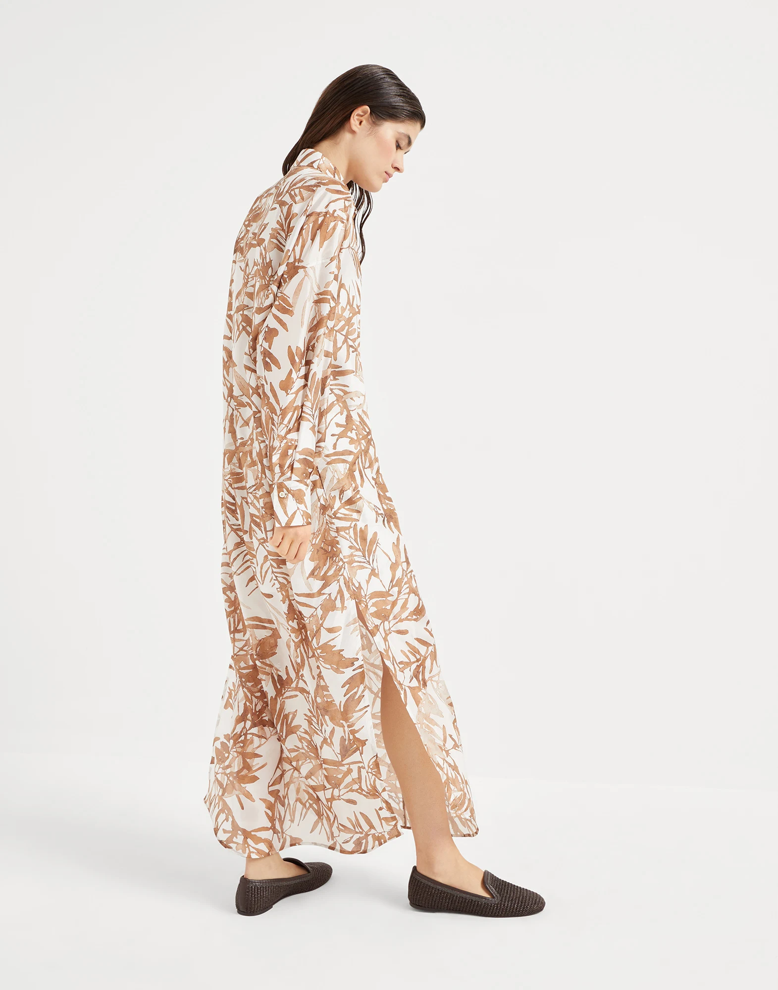 Herbarium Print chemisier dress