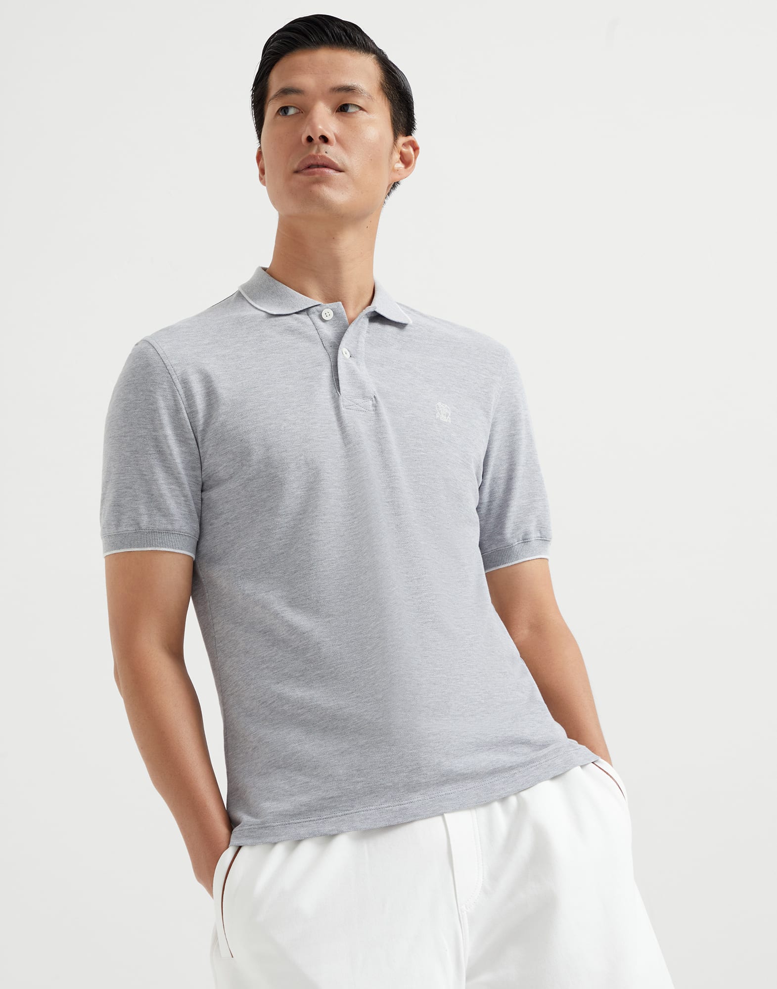 Piqu�� polo shirt