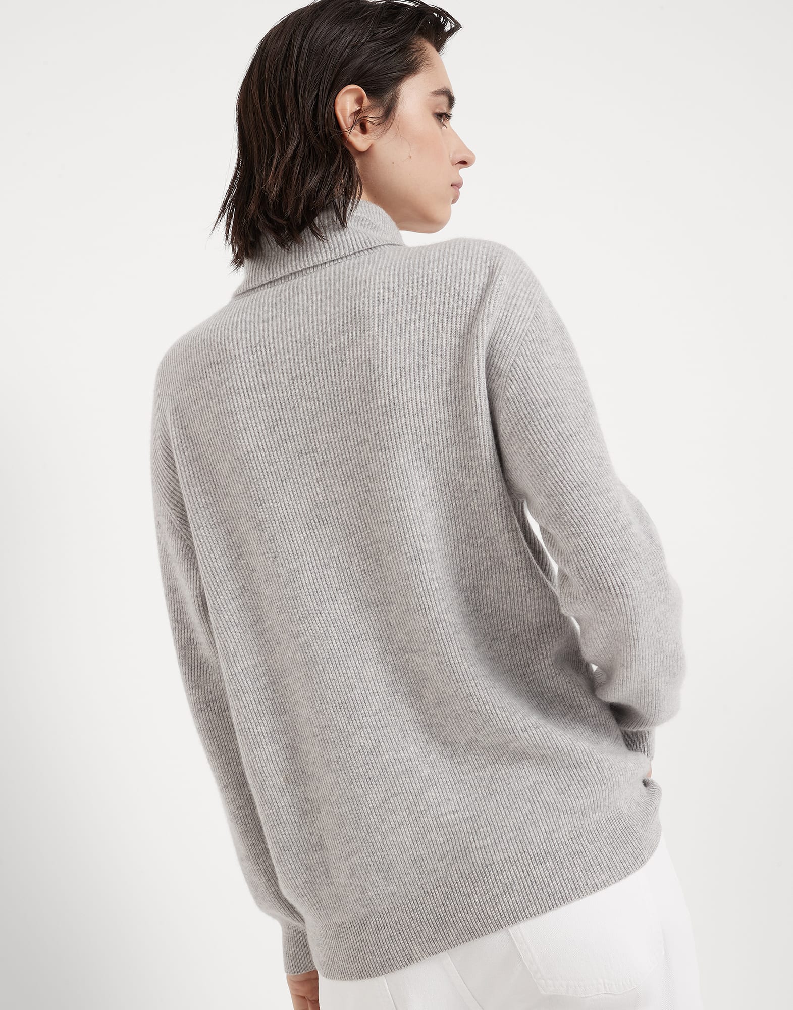 English Rib knit sweater