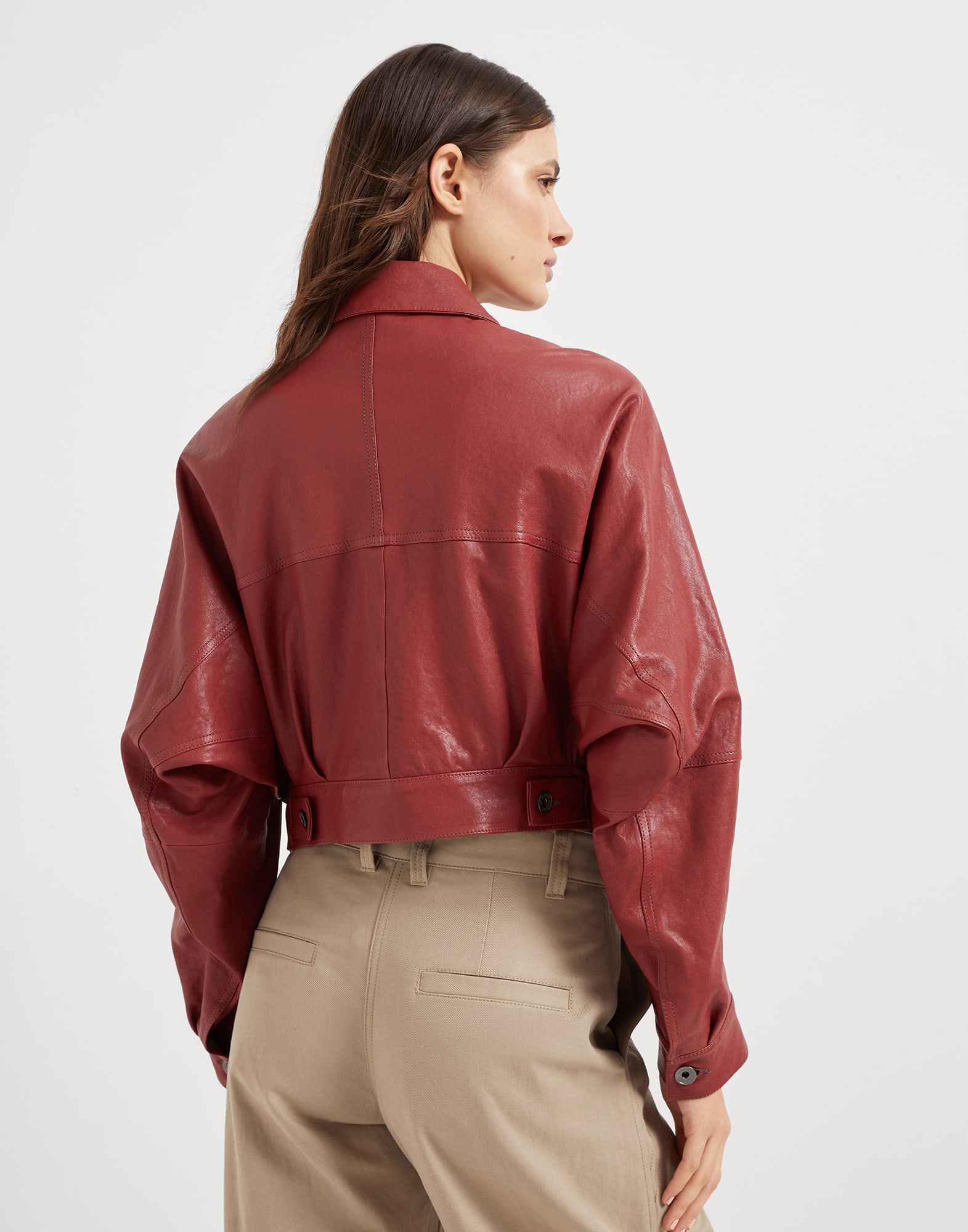 Leather outerwear