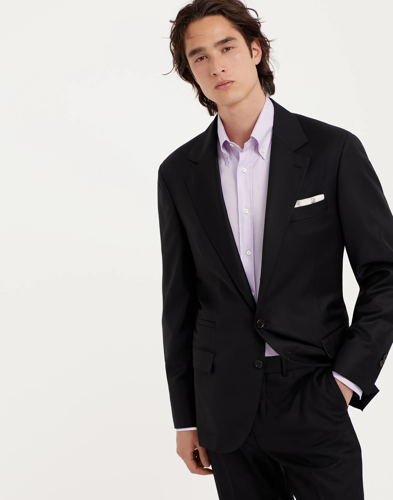 Twill blazer