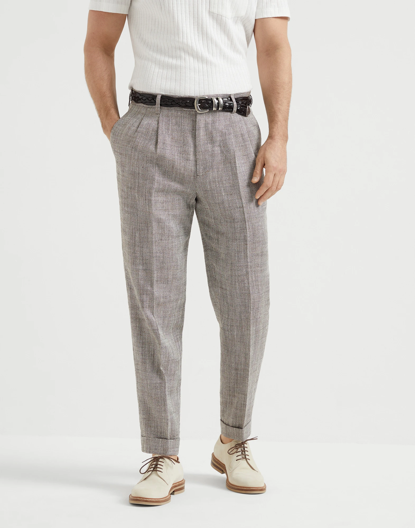 Chevron trousers