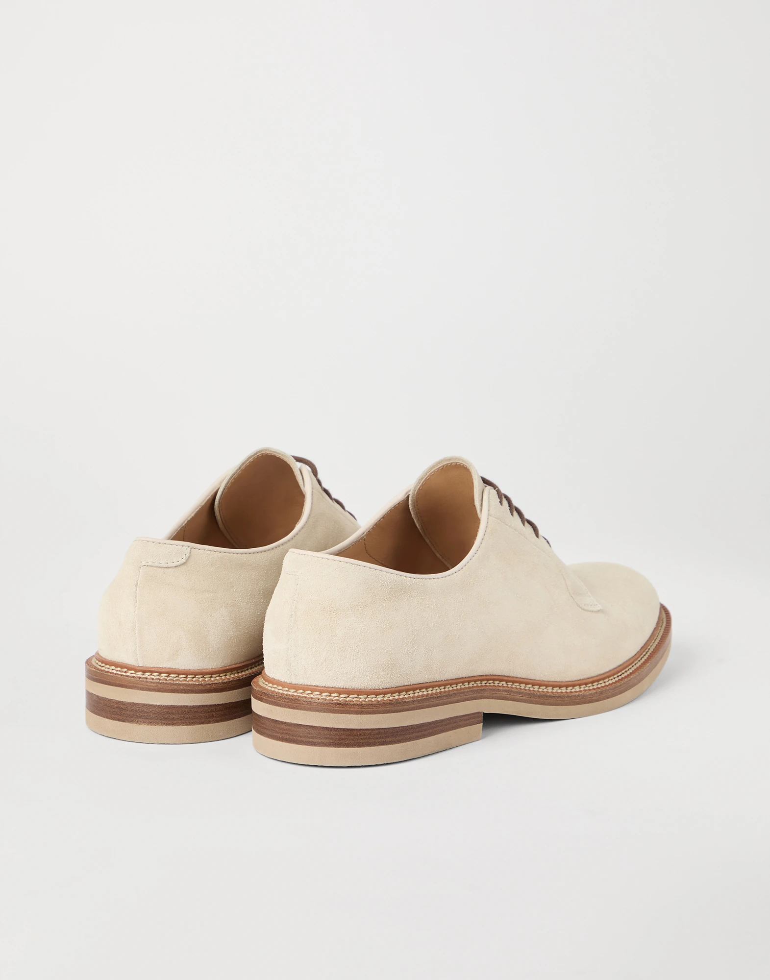 Suede derby