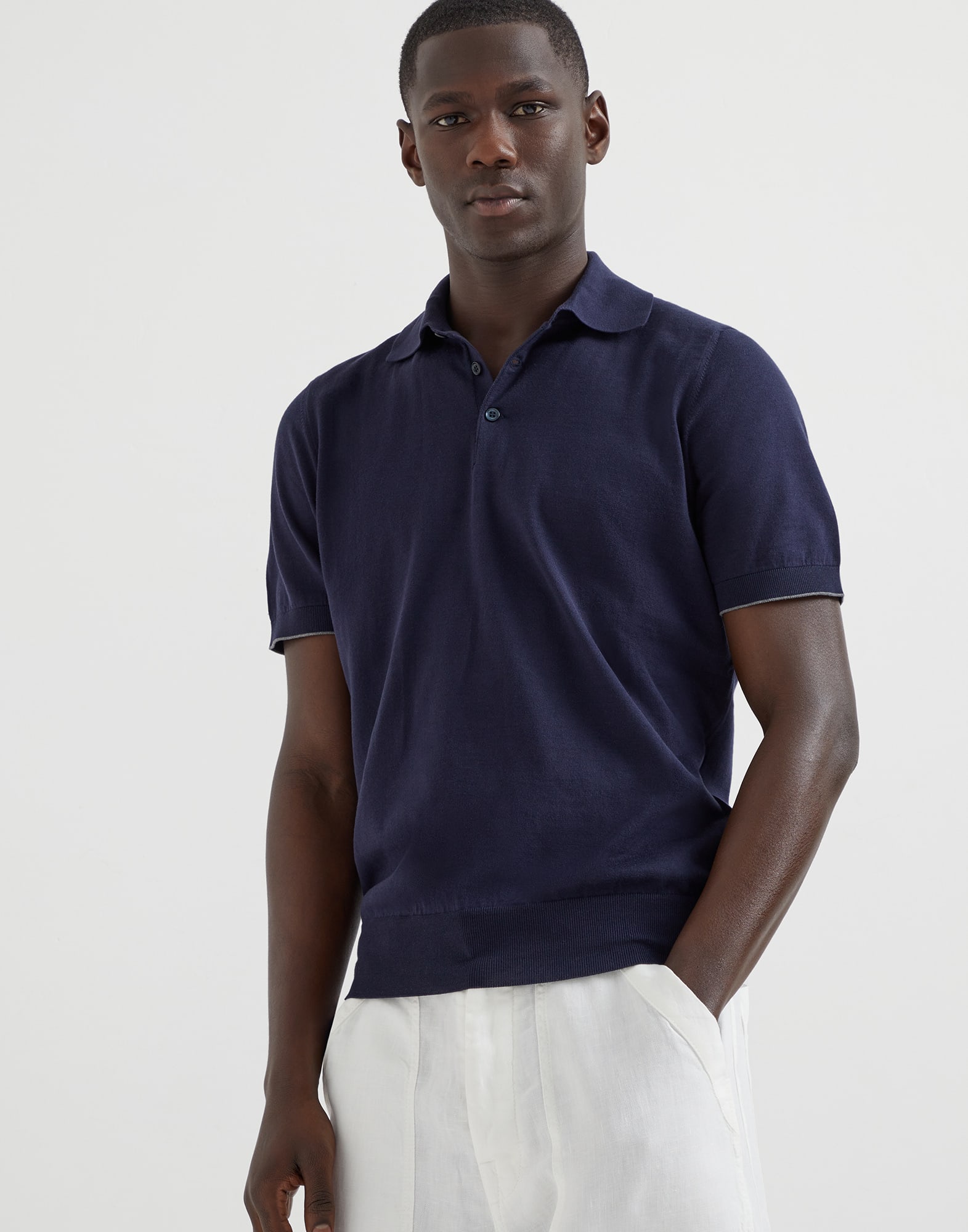 Lightweight knit Polo