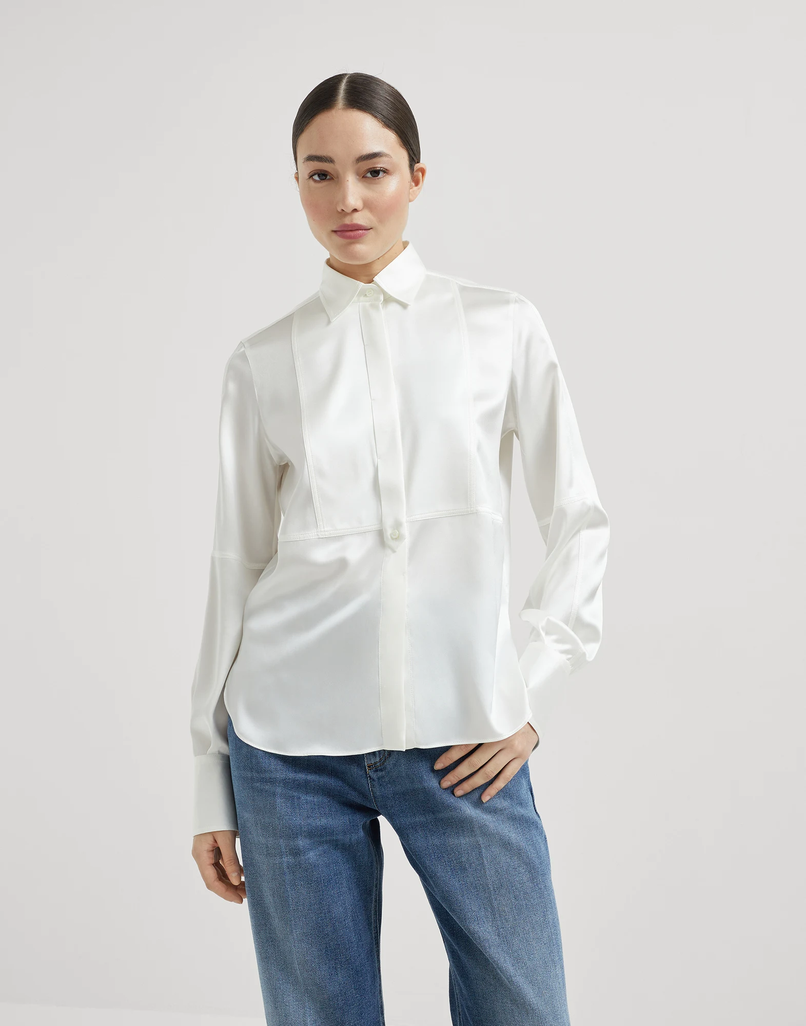 Satin shirt