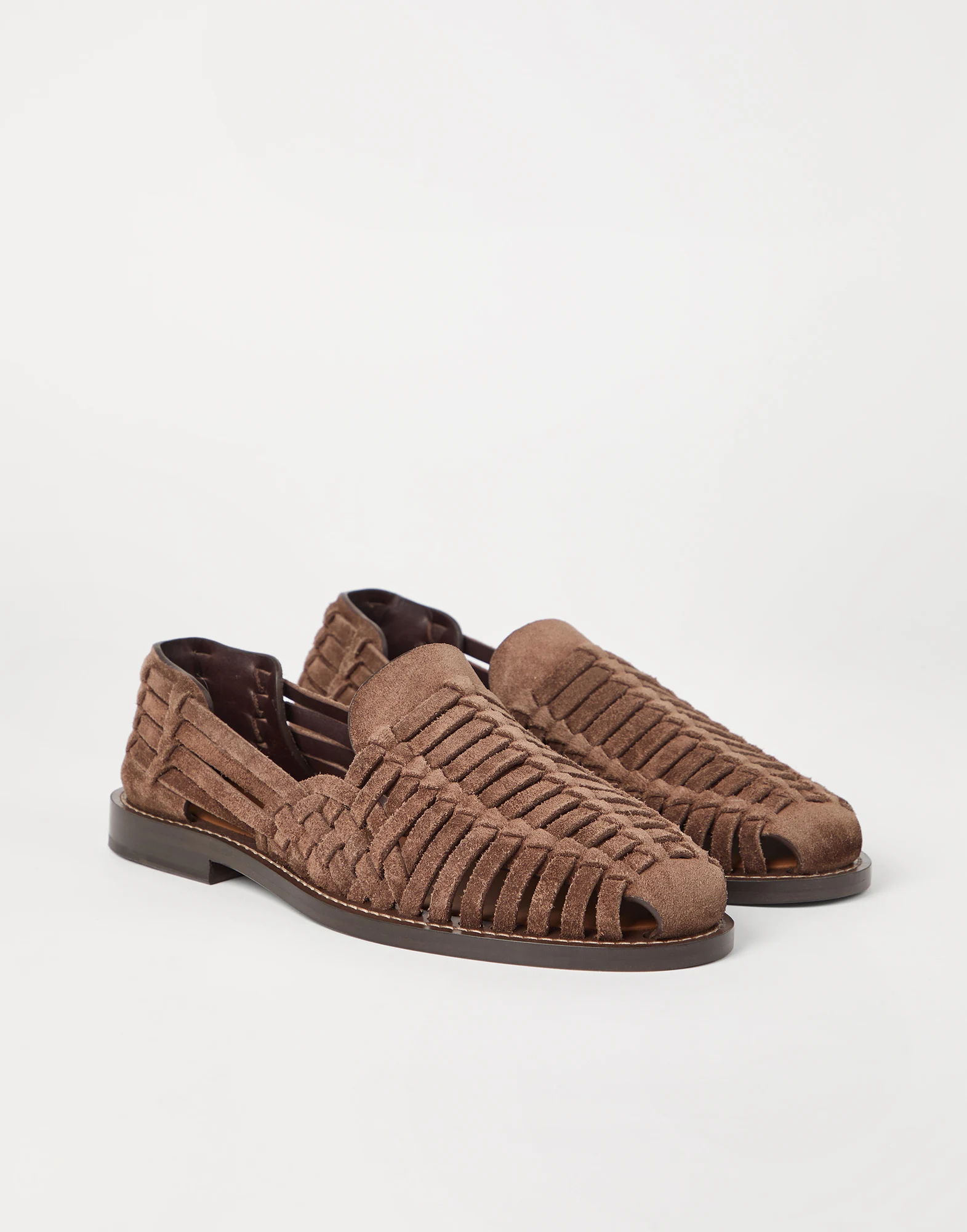 Suede sandals