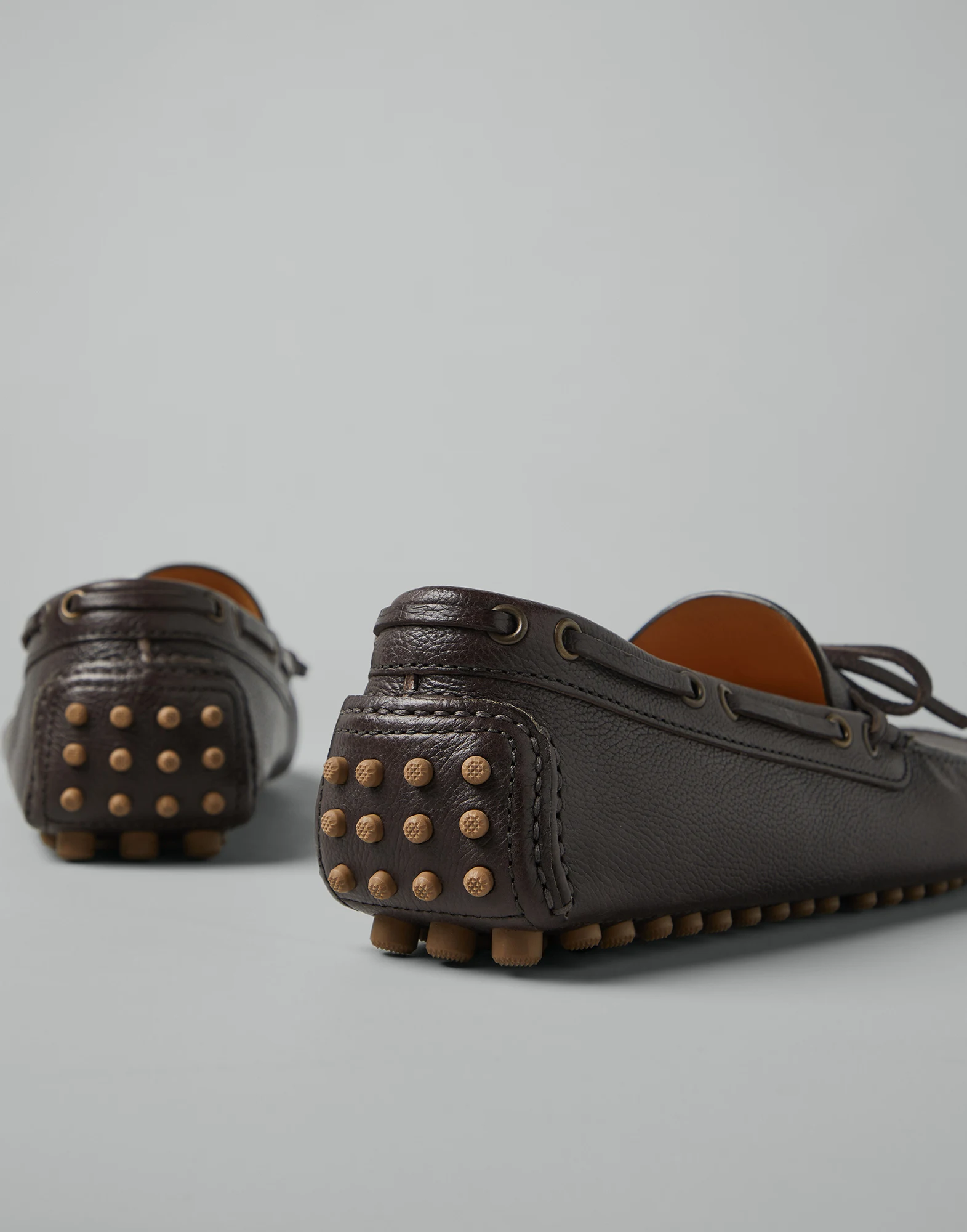 Calfskin driving shoes