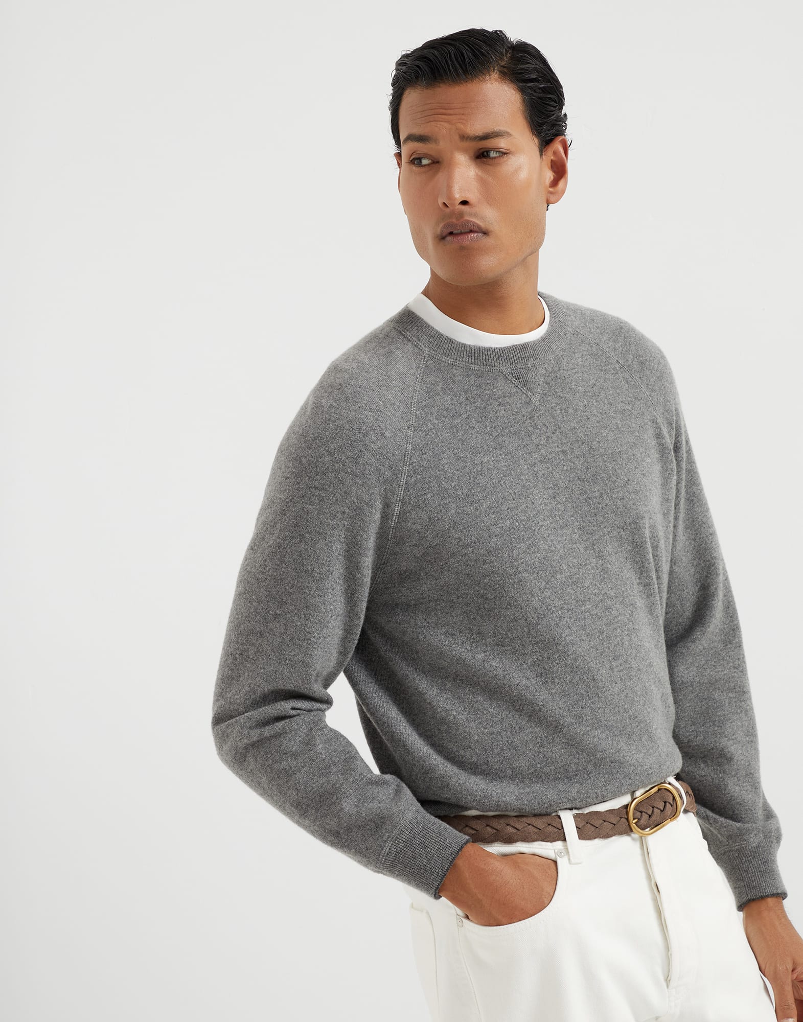 Sweatshirt-style sweater
