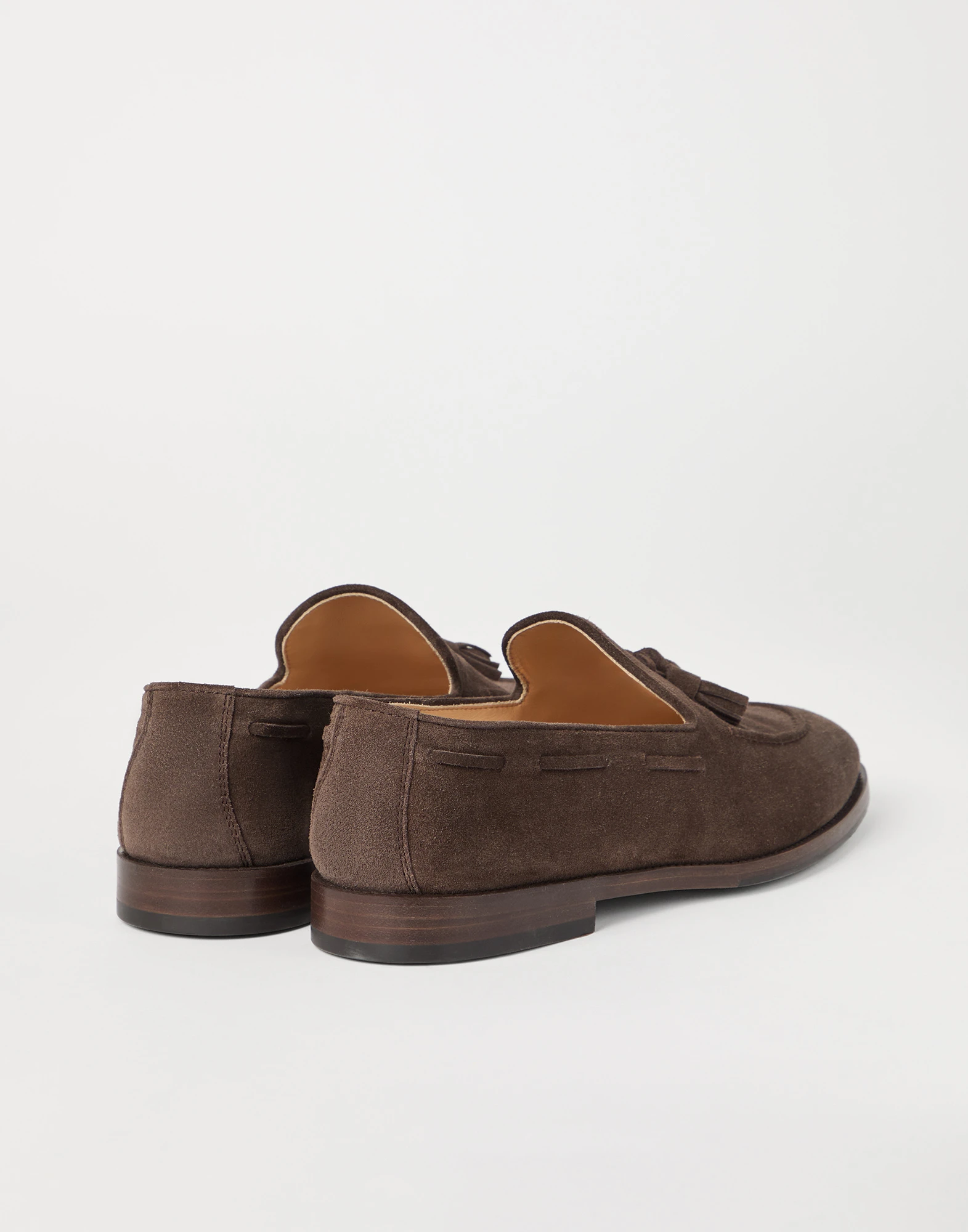 Suede loafers