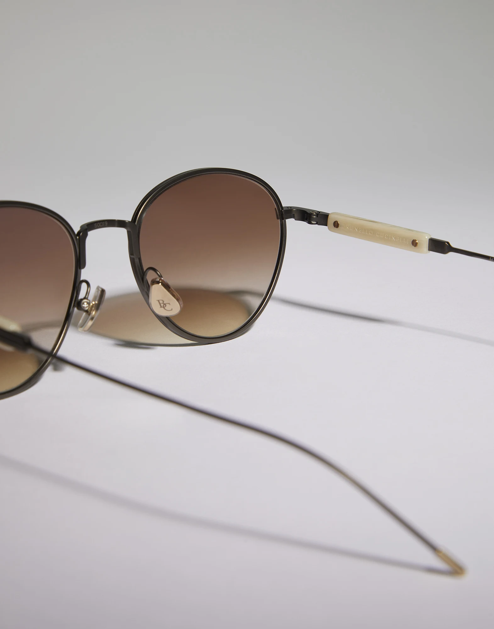Sartorial Sunset titanium glasses