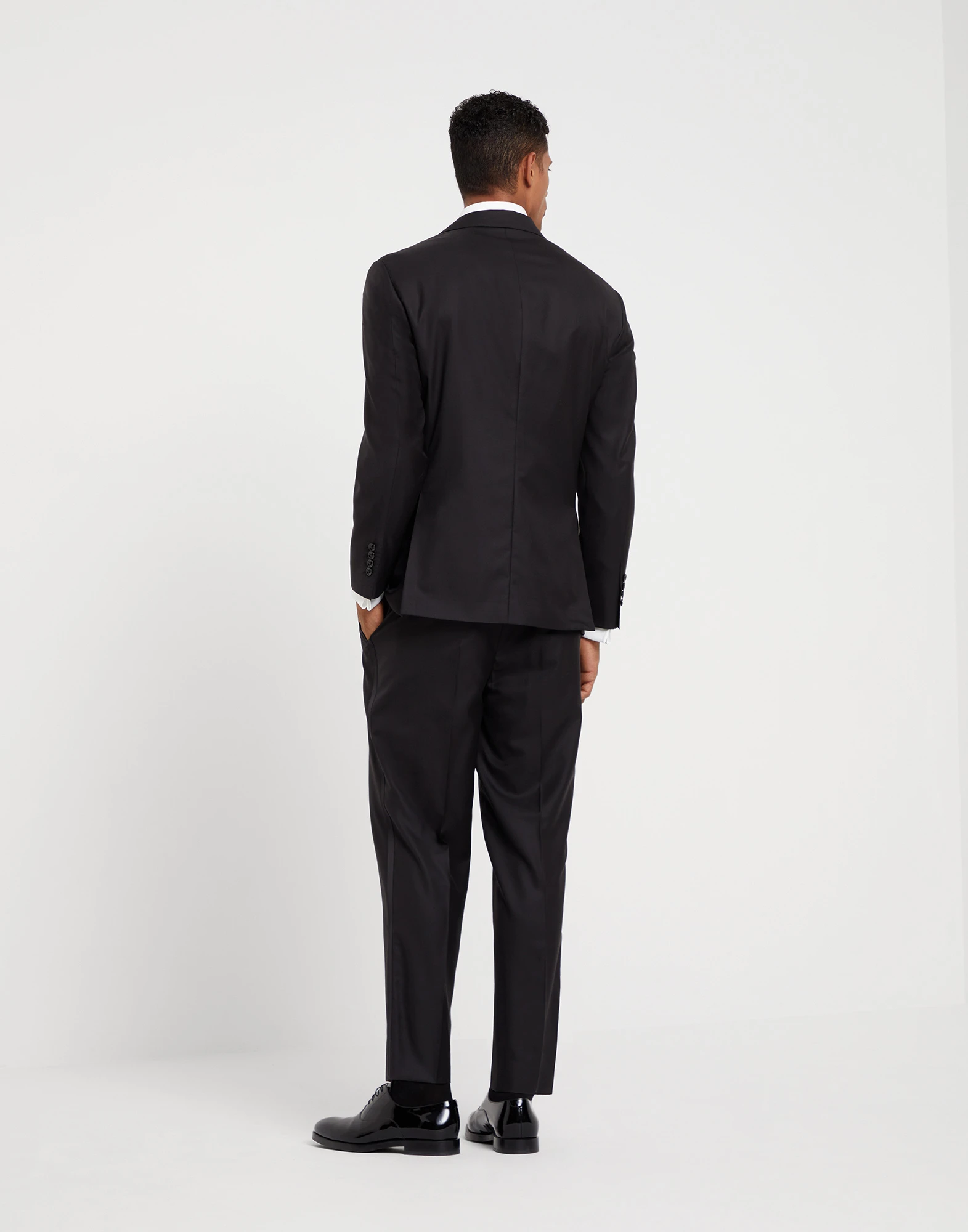 Tuxedo with peak lapel