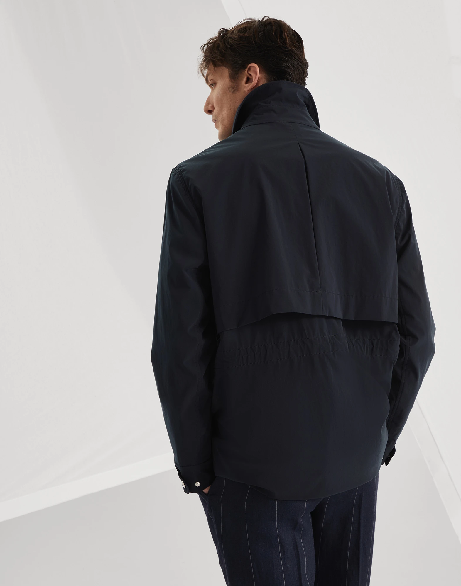Water-resistant parka