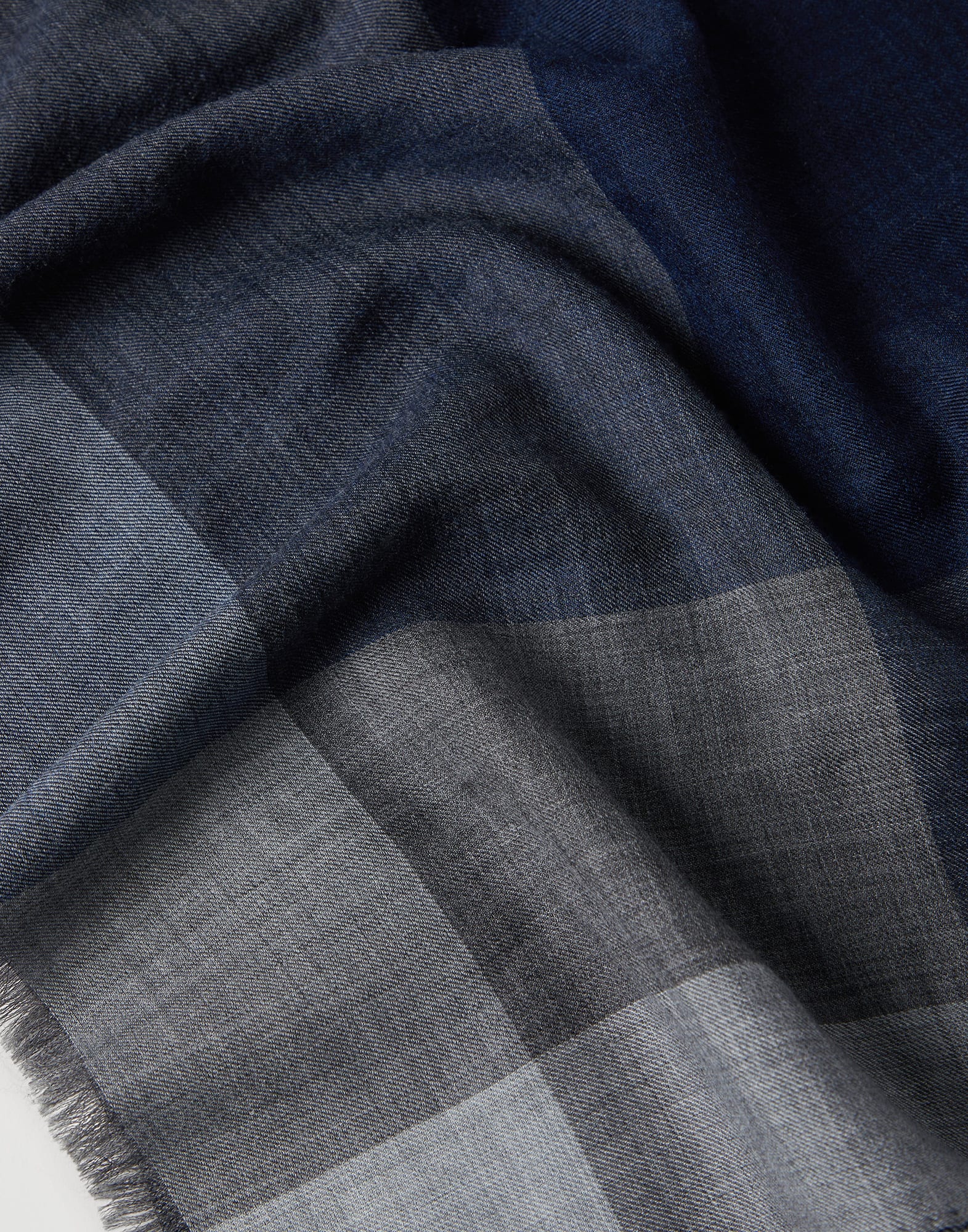 Cashmere color block scarf