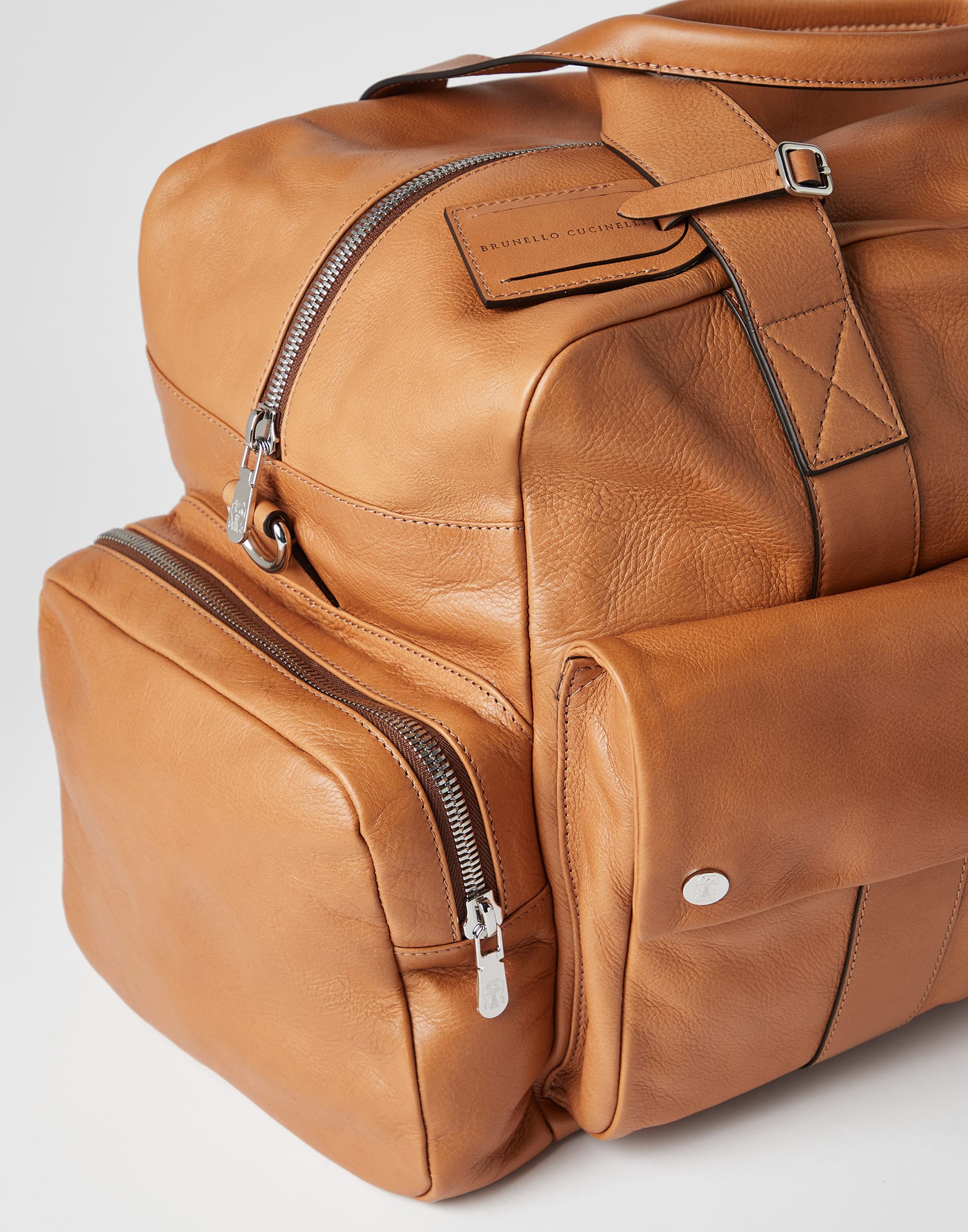 Cowhide leisure bag